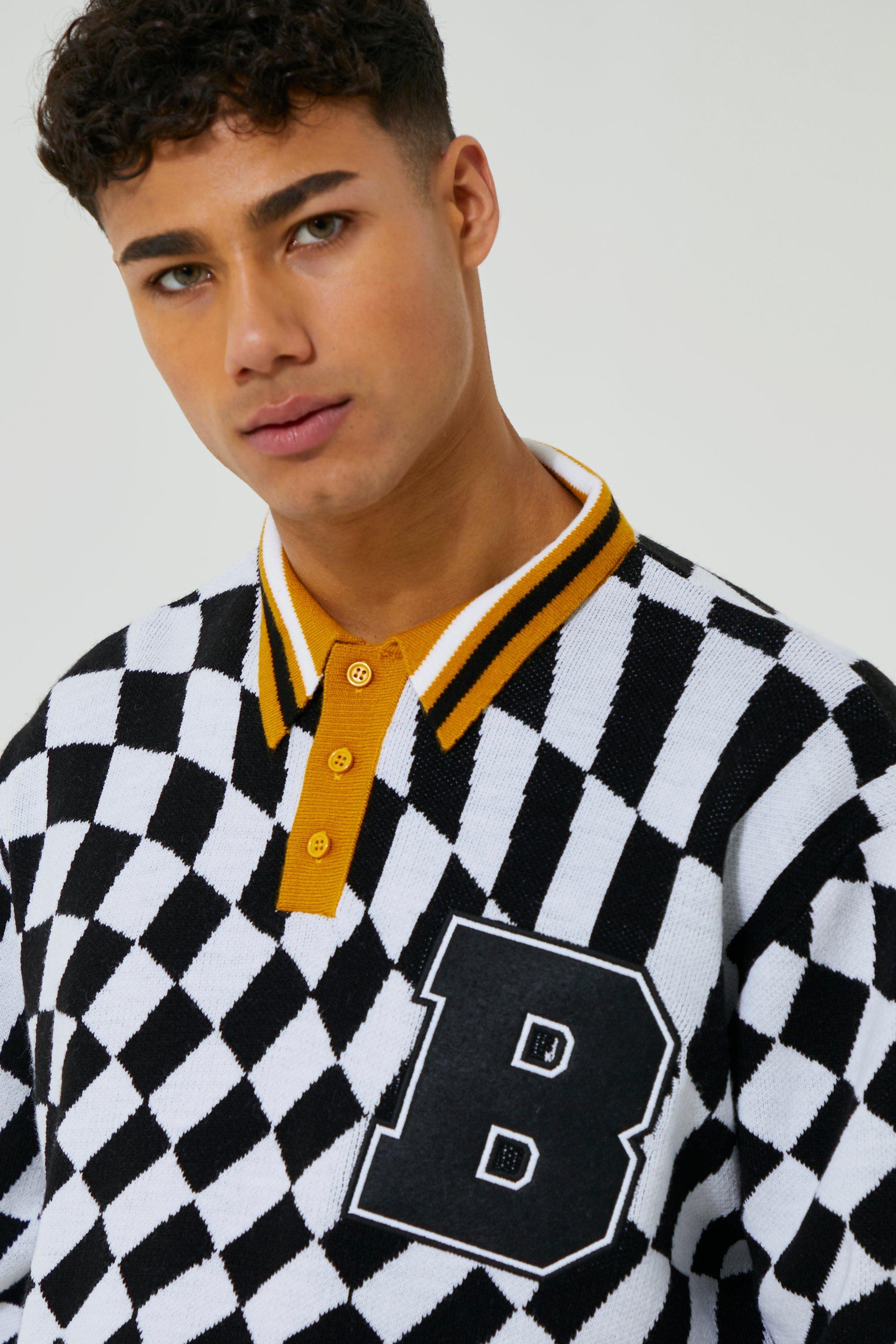 checkerboard polo