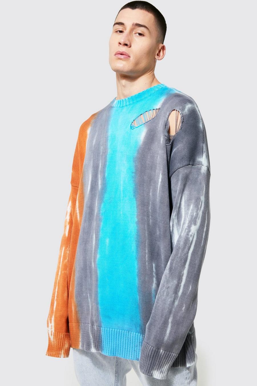 Pull oversize effet tie dye, Multi image number 1