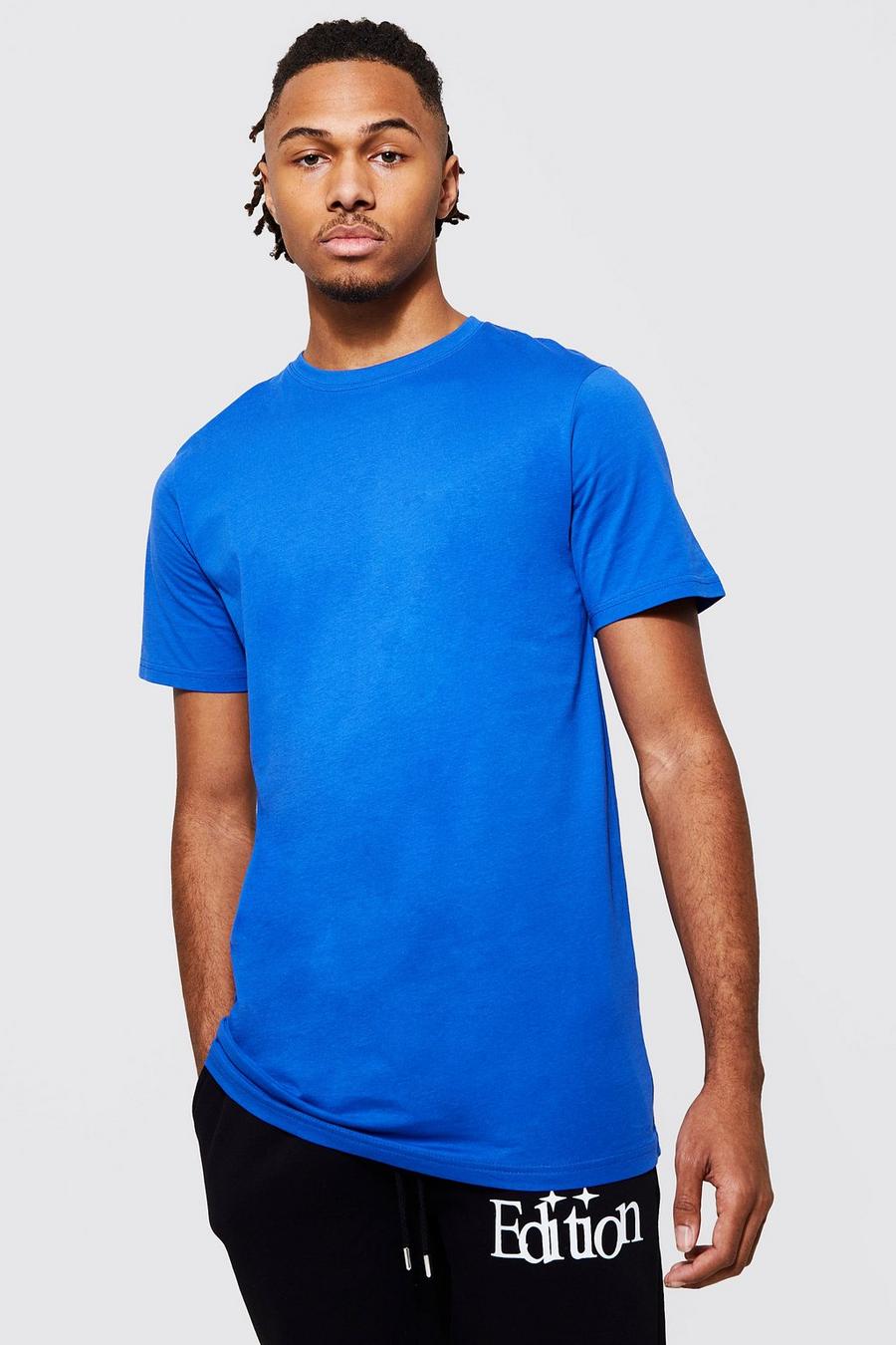 Cobalt Basic Longline T-shirt   image number 1