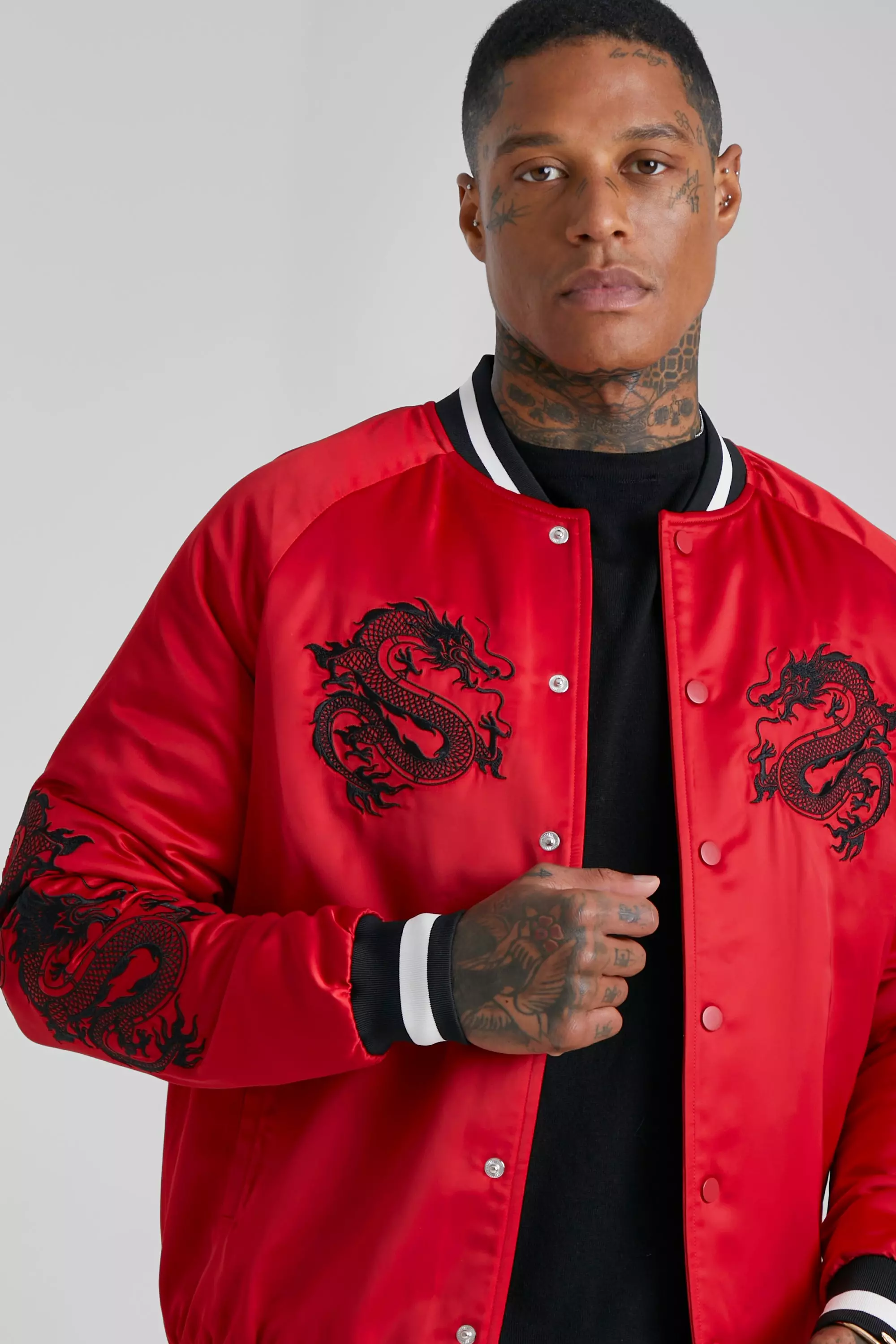 Snake on sale embroidered jacket