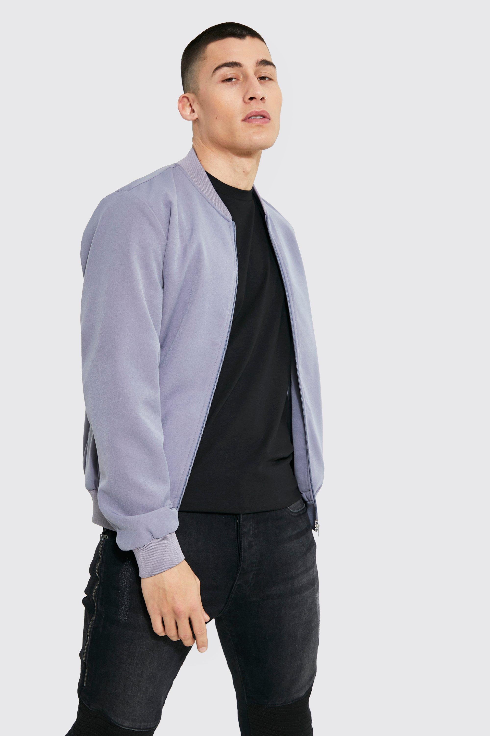 mens smart bomber jacket