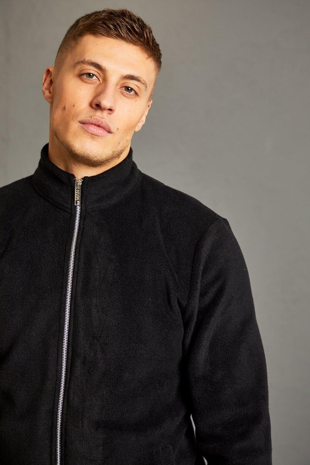 Funnel neck fleece on sale mens