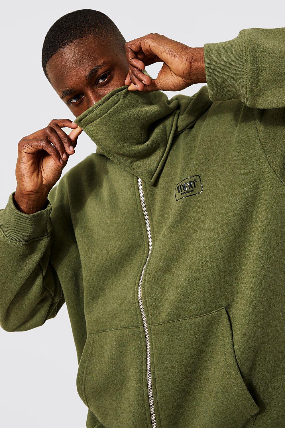 Hoodie that outlet covers face