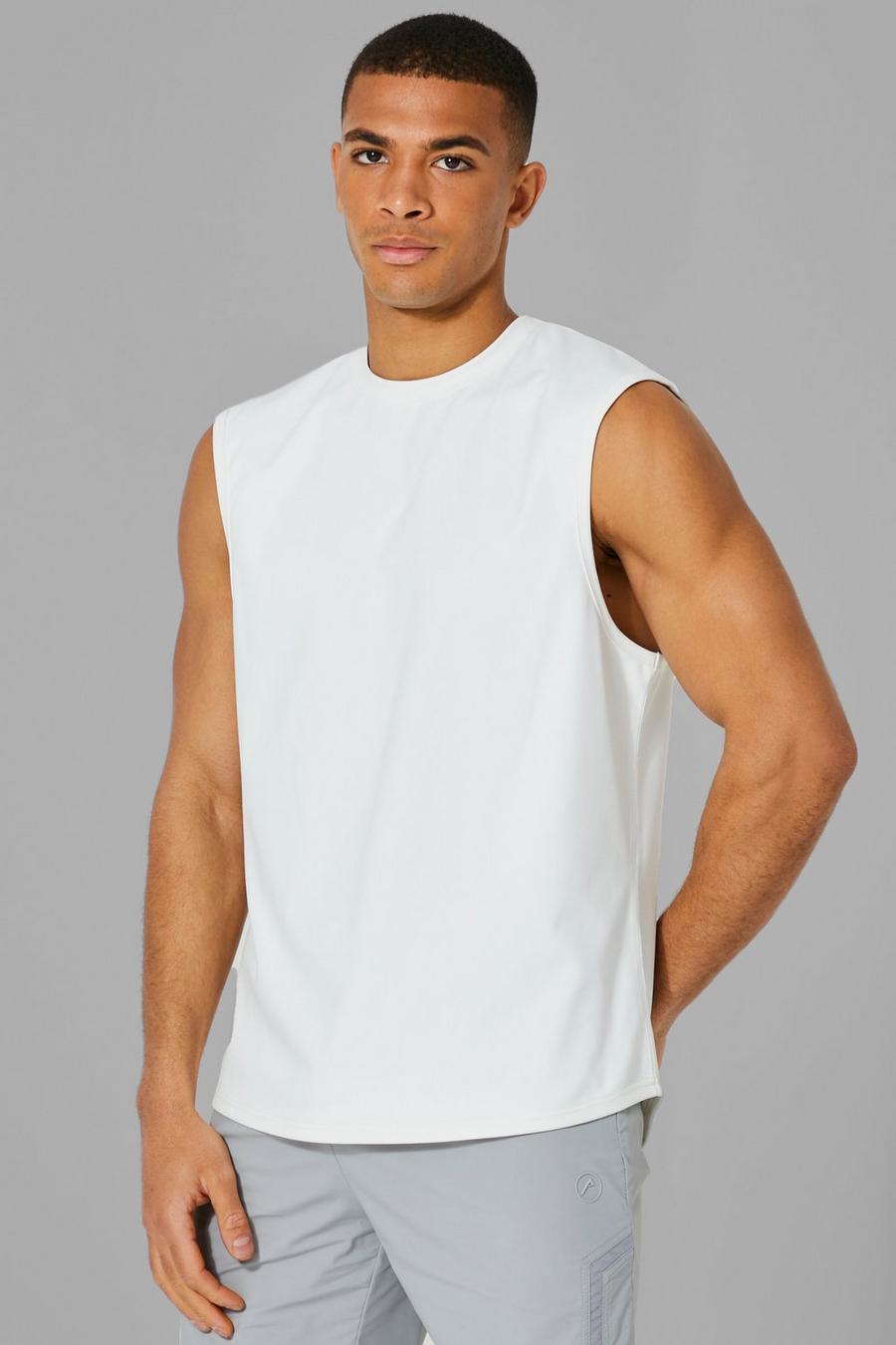 White Man Active Ultra Soft Tank  image number 1