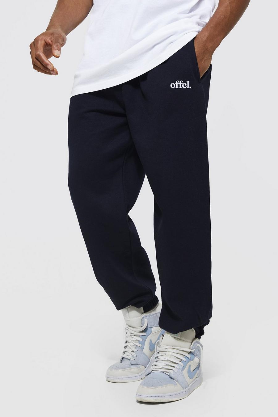 Navy Offcl Loose Fit Joggers image number 1