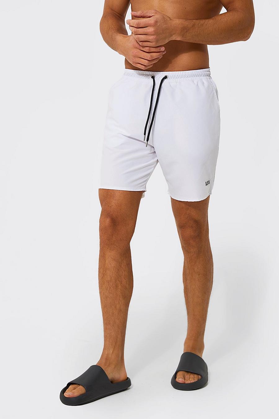 White vit Tall Recycled Original Man Swim Shorts