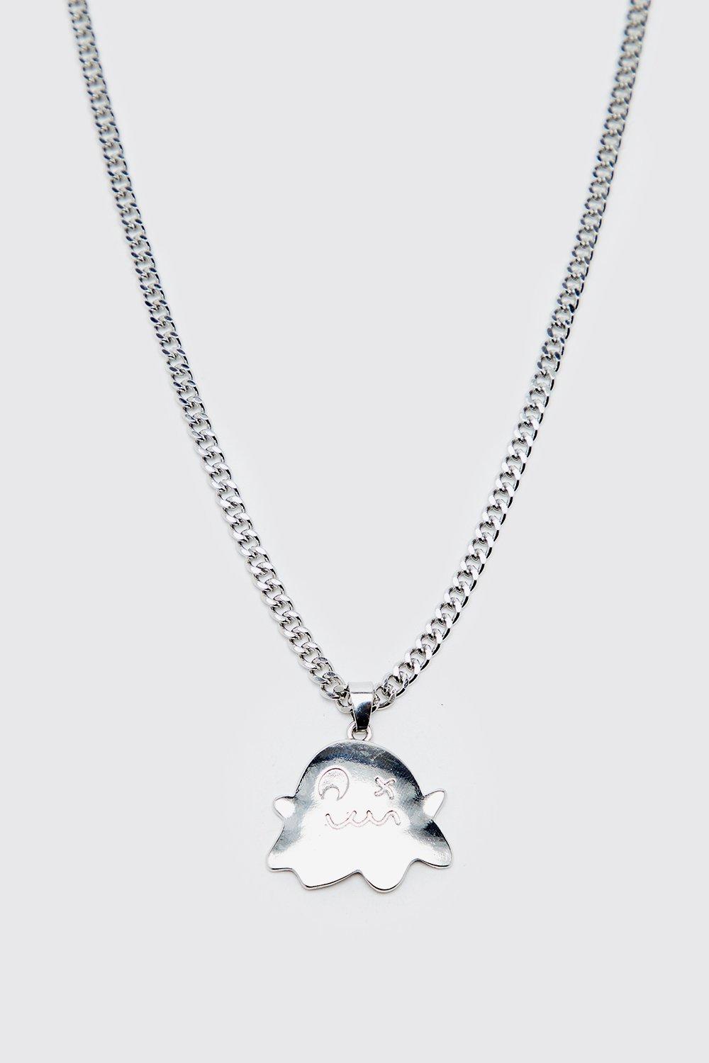 Ghost pendant outlet necklace