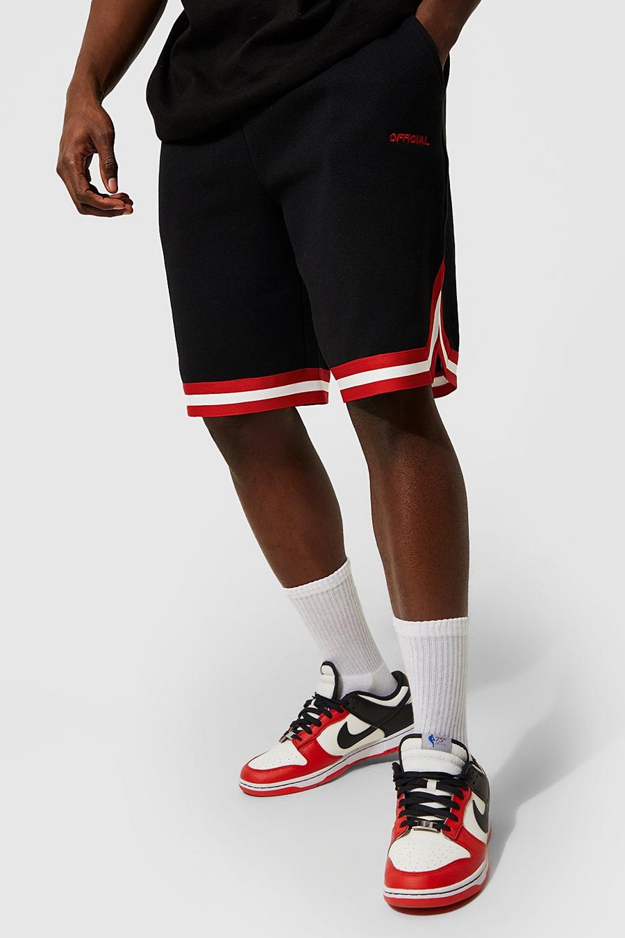 Black Official Oversize shorts image number 1