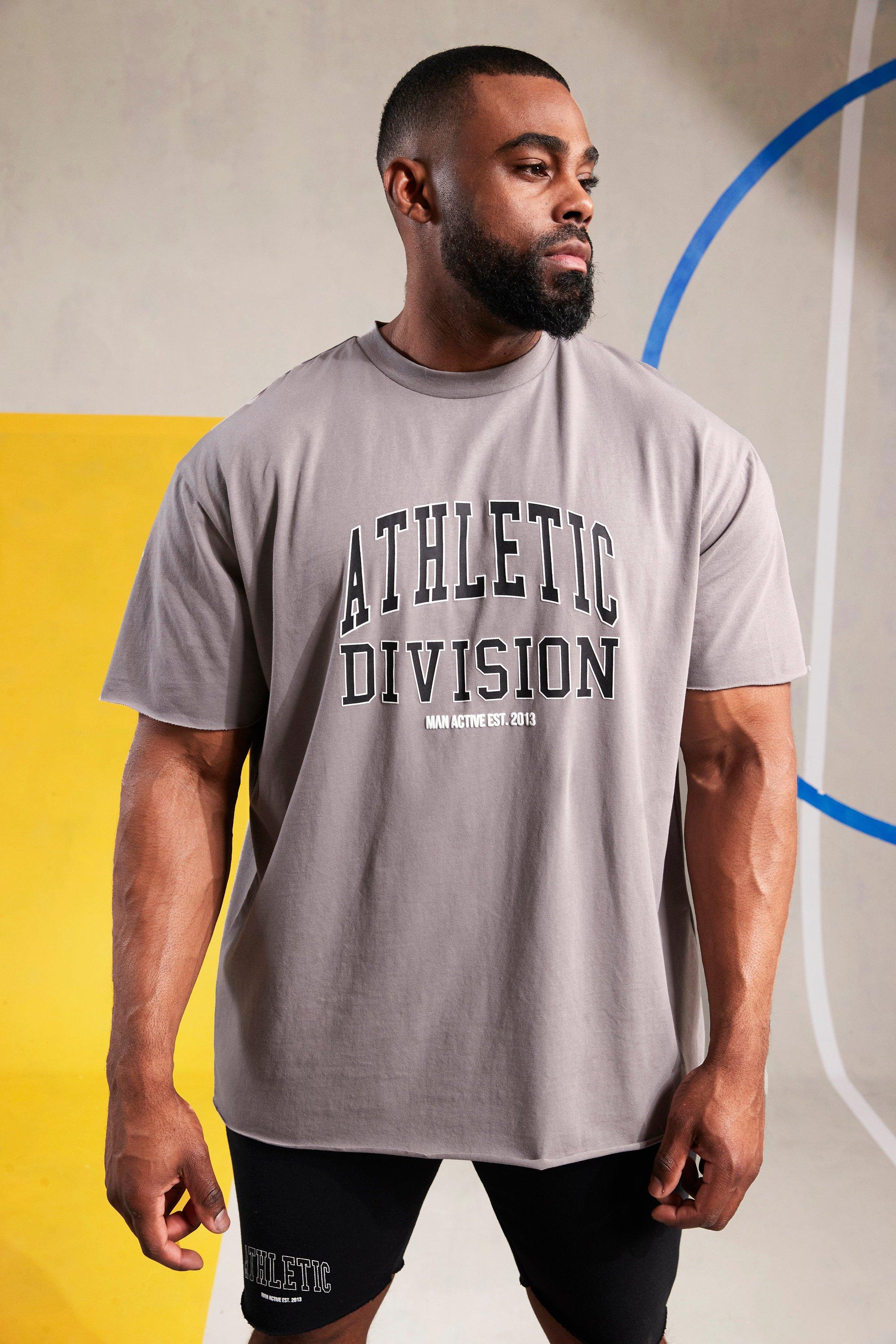 baggy gym t shirts men's