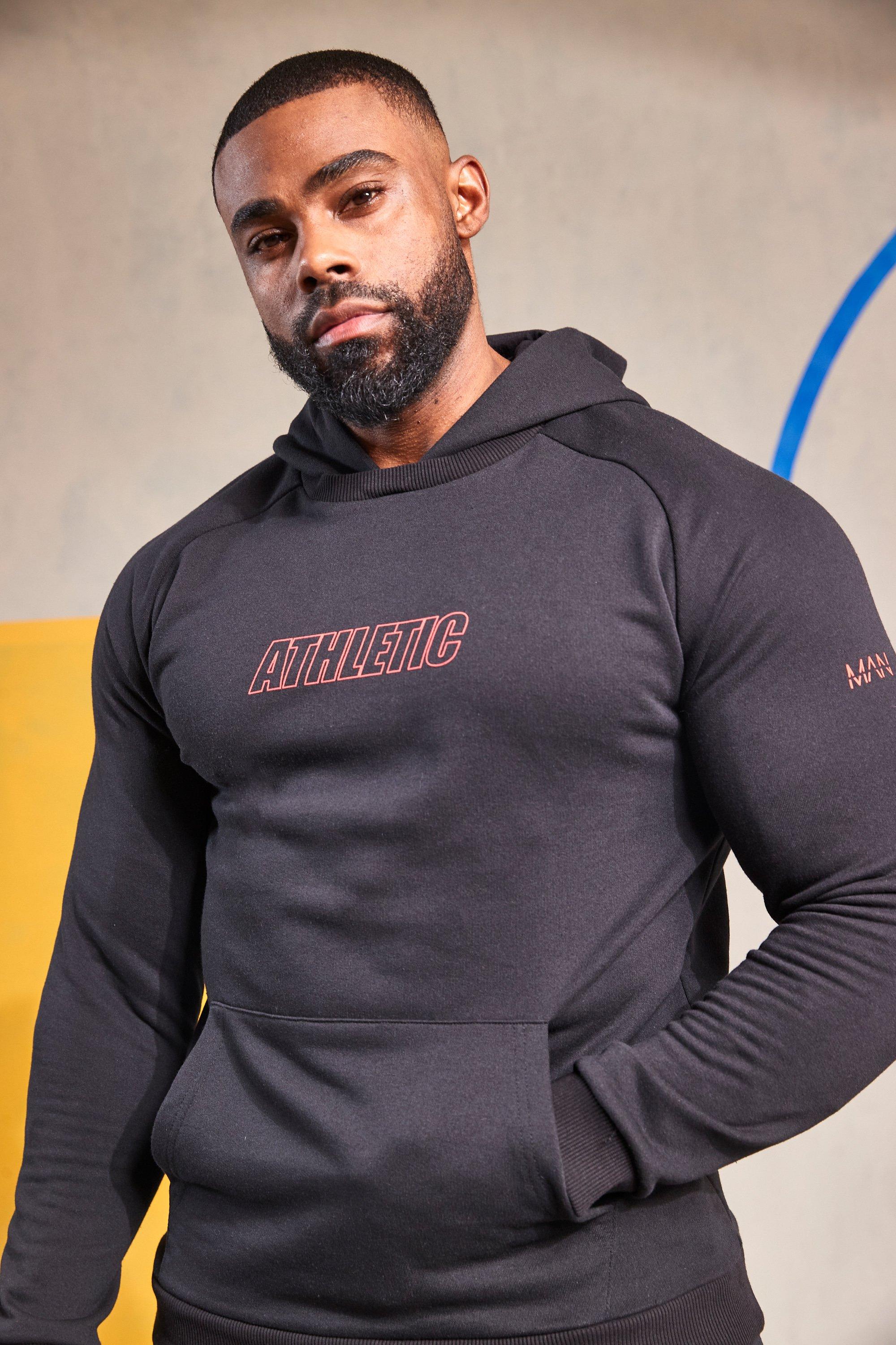 Man Active Gym Athletic Hoodie boohoo DE