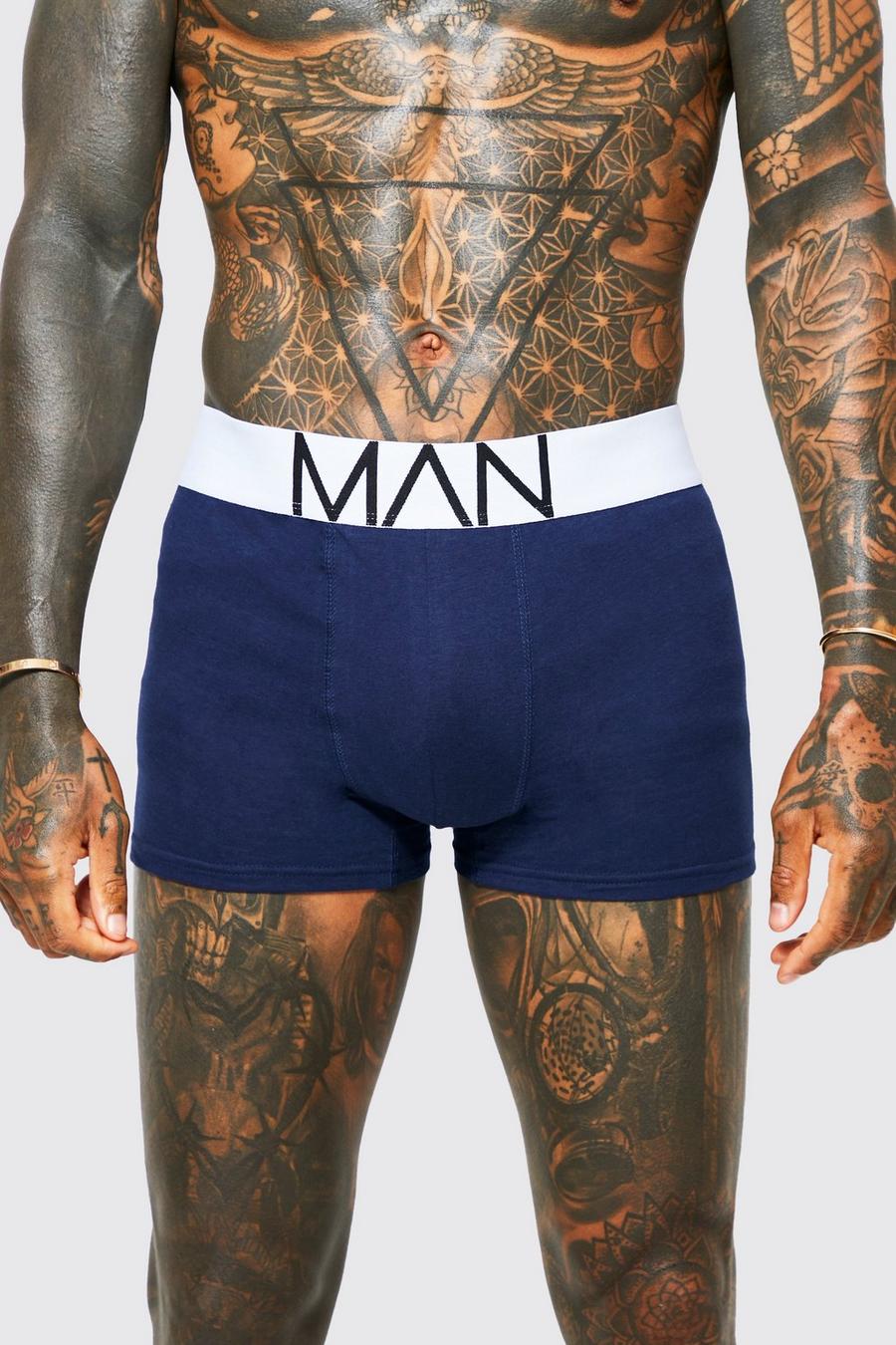 Multi 5 Pack Mix Colour Man Trunks image number 1