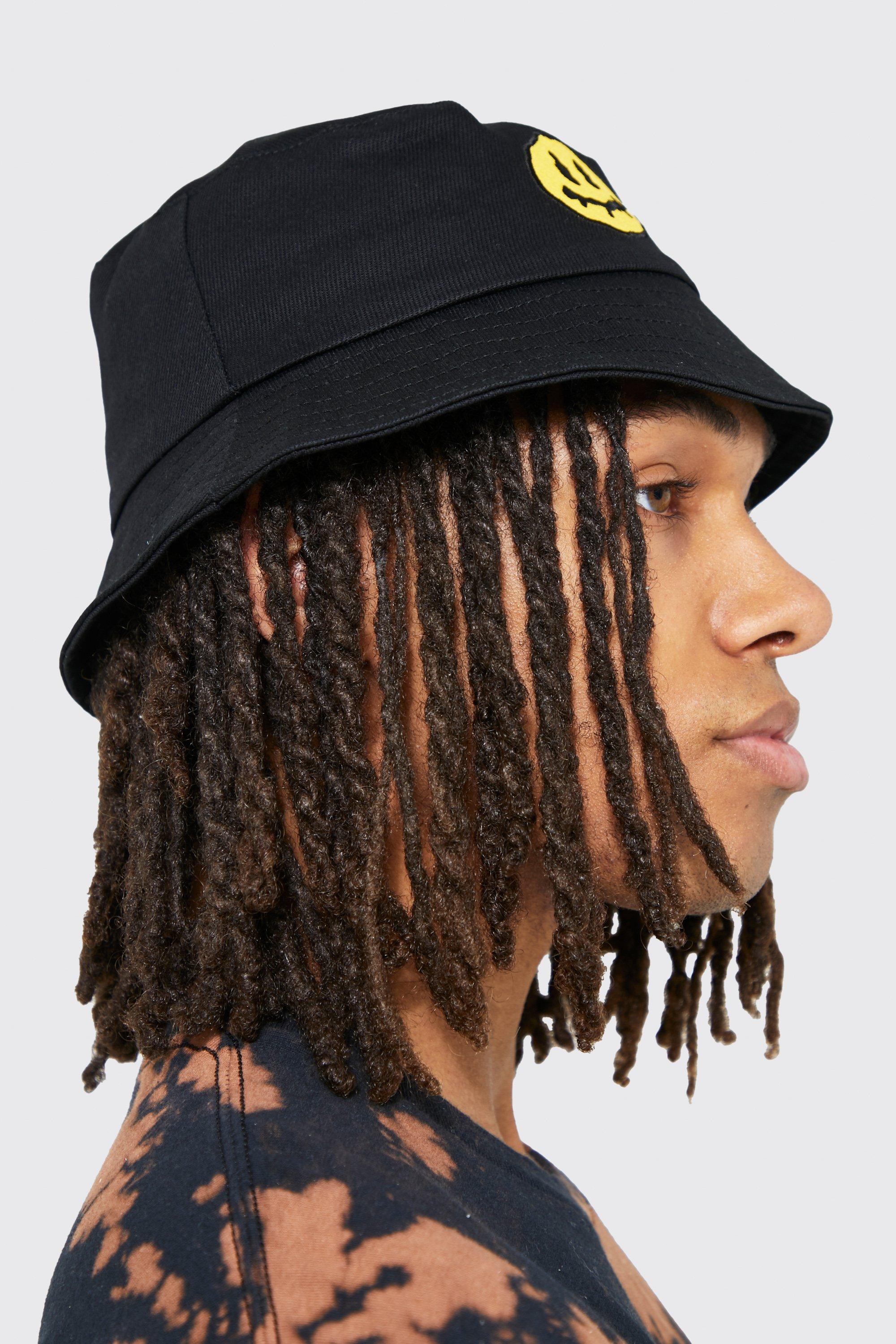 Bucket hat hot sale with dreads