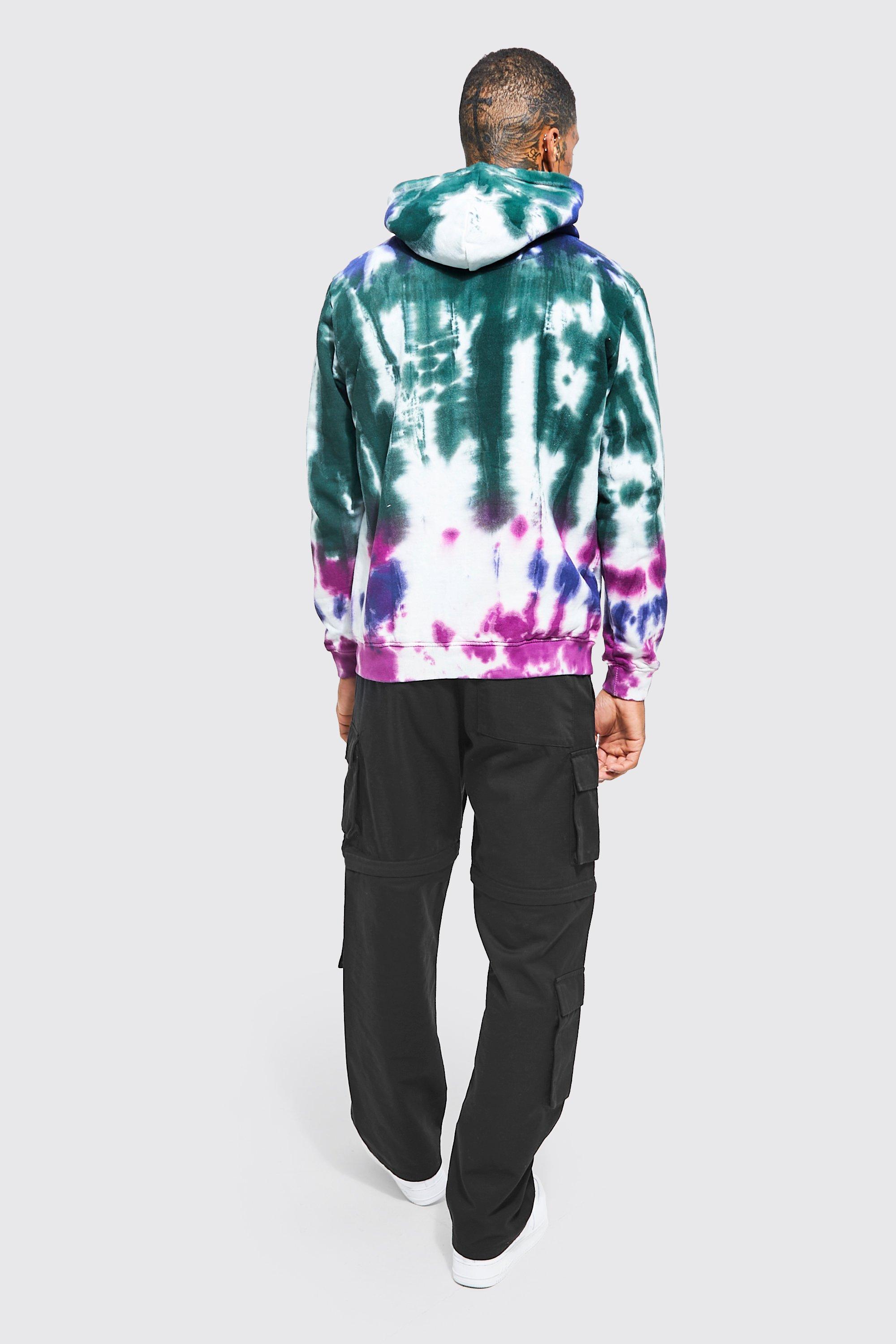 Daily paper tie dye hot sale hoodie