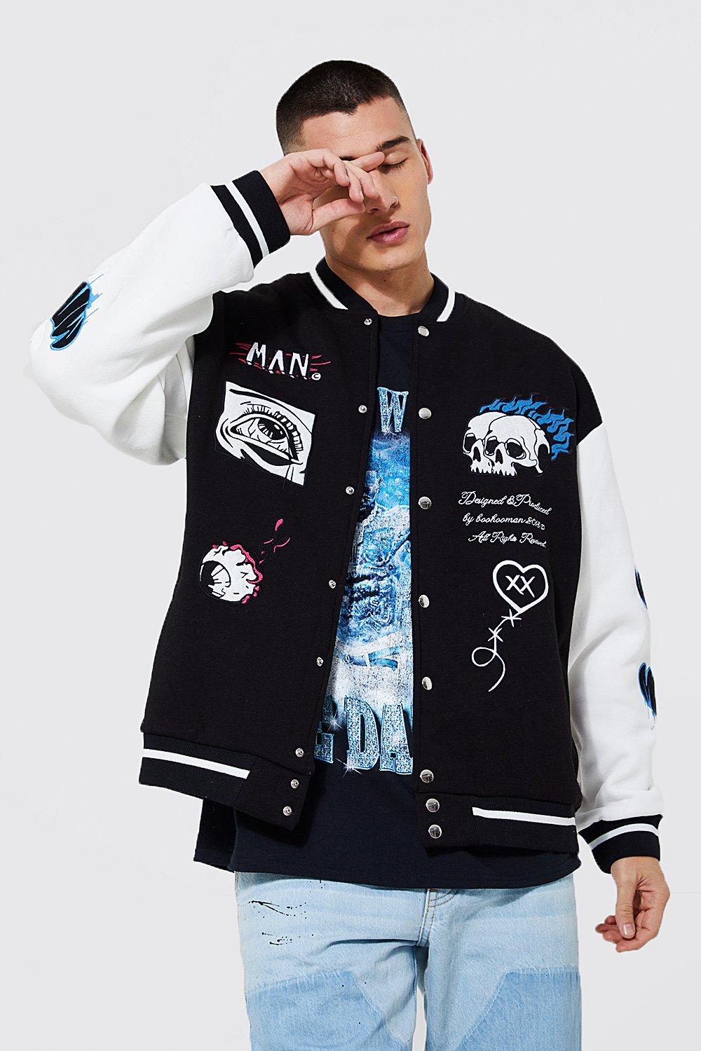 Boohoo man bomber clearance jacket