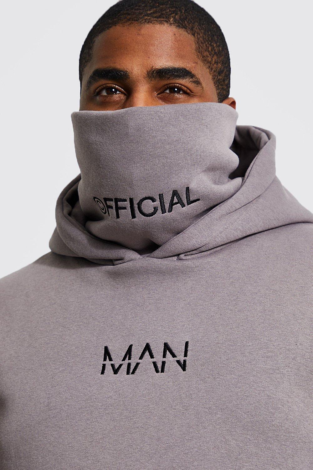 Plus Original Man Snood Hoodie