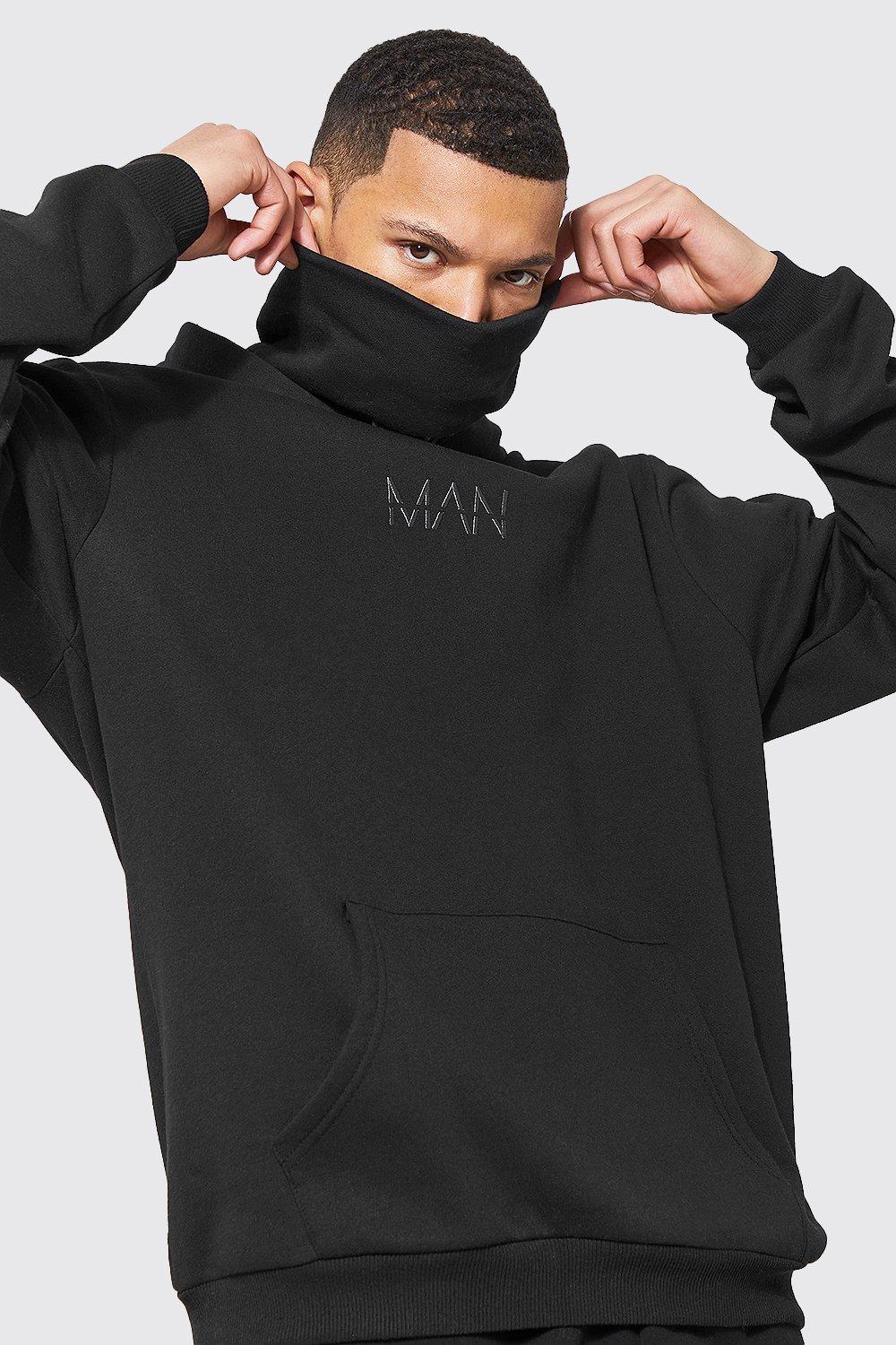 Tall Original Man Snood Hoodie