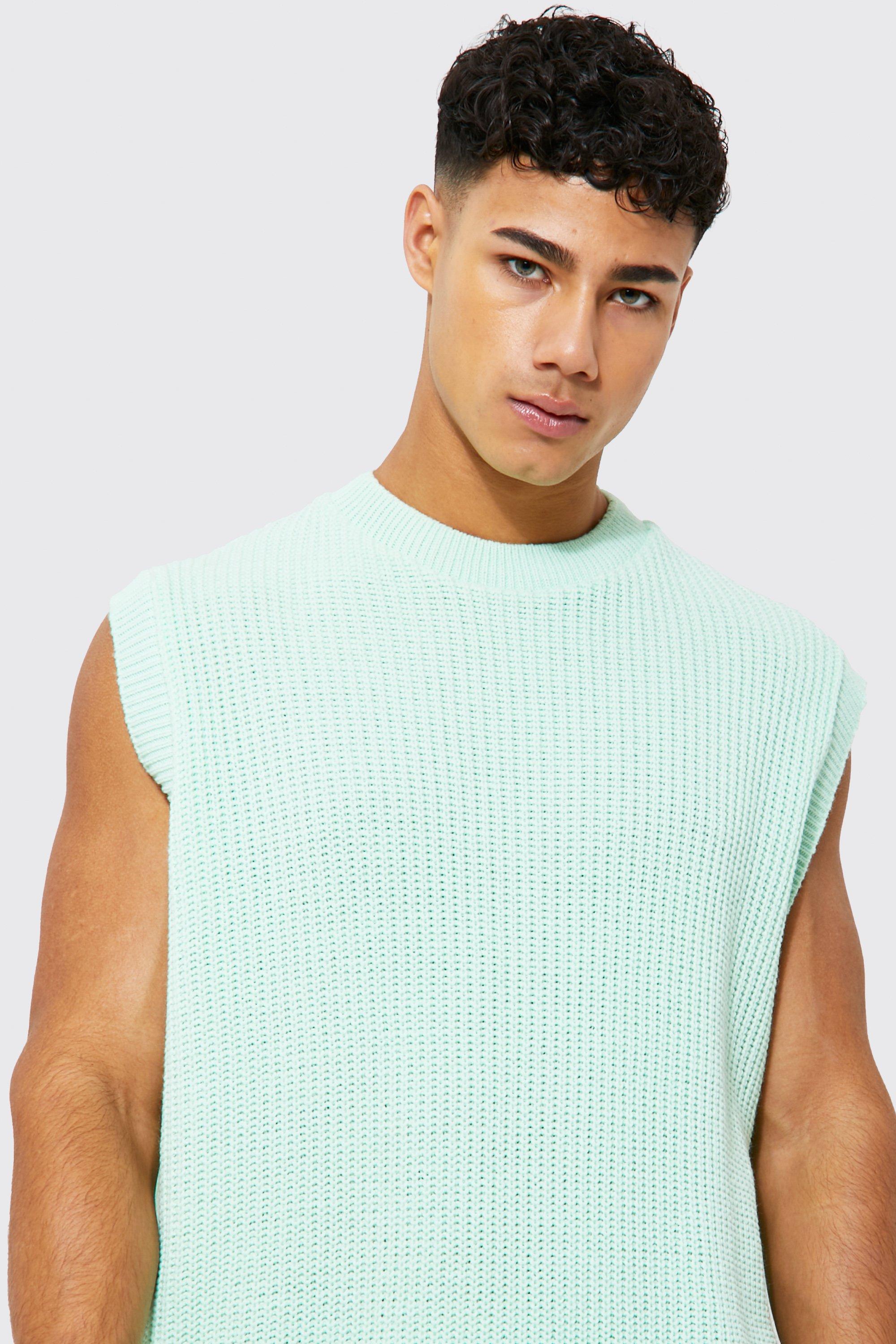 Knitted Vest Boohoo