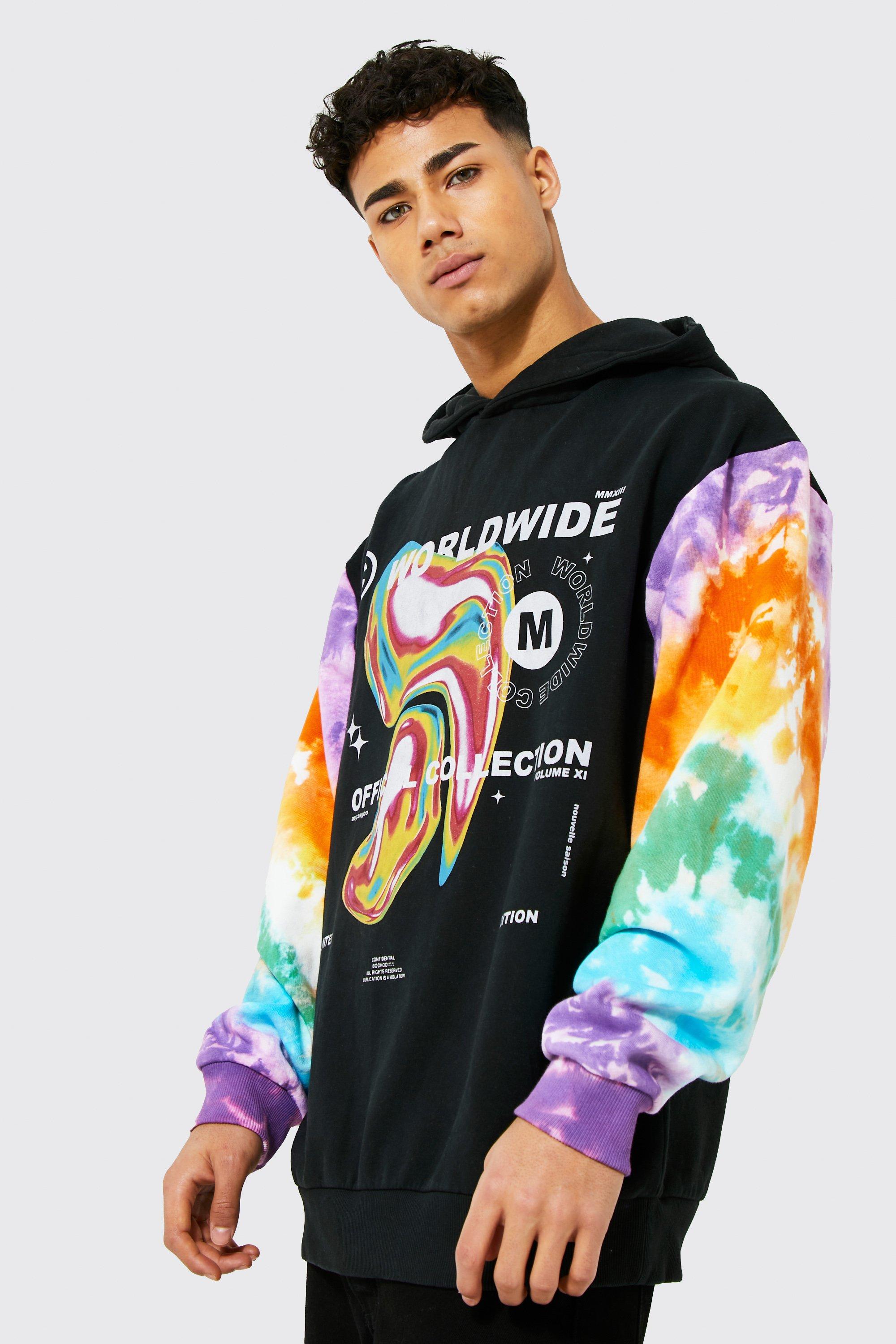 Oversized Tie Dye Hoodie