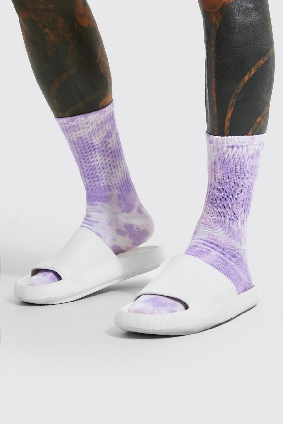 The Tie-Dye Sock Lilac