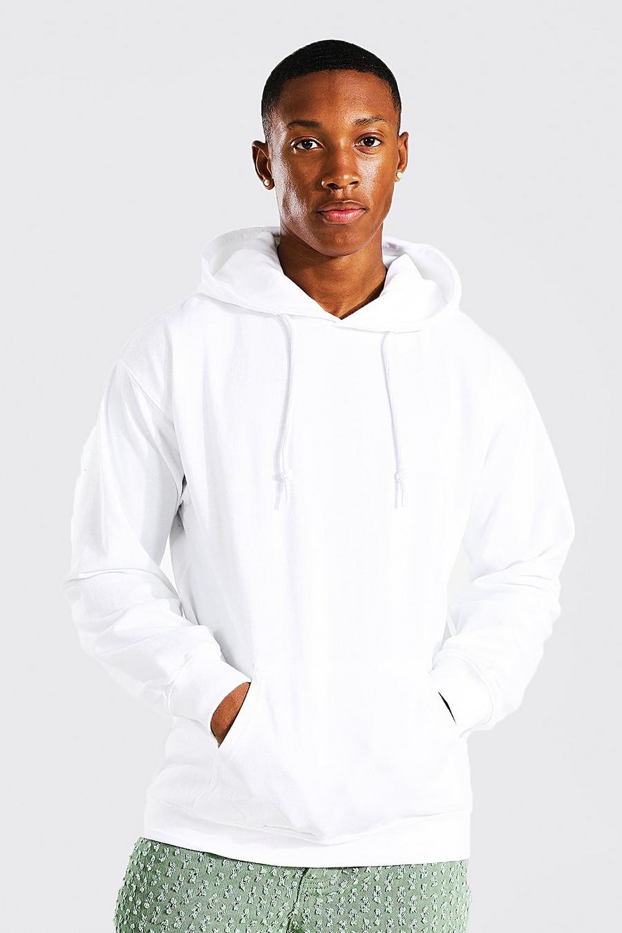 White Basic hoodie