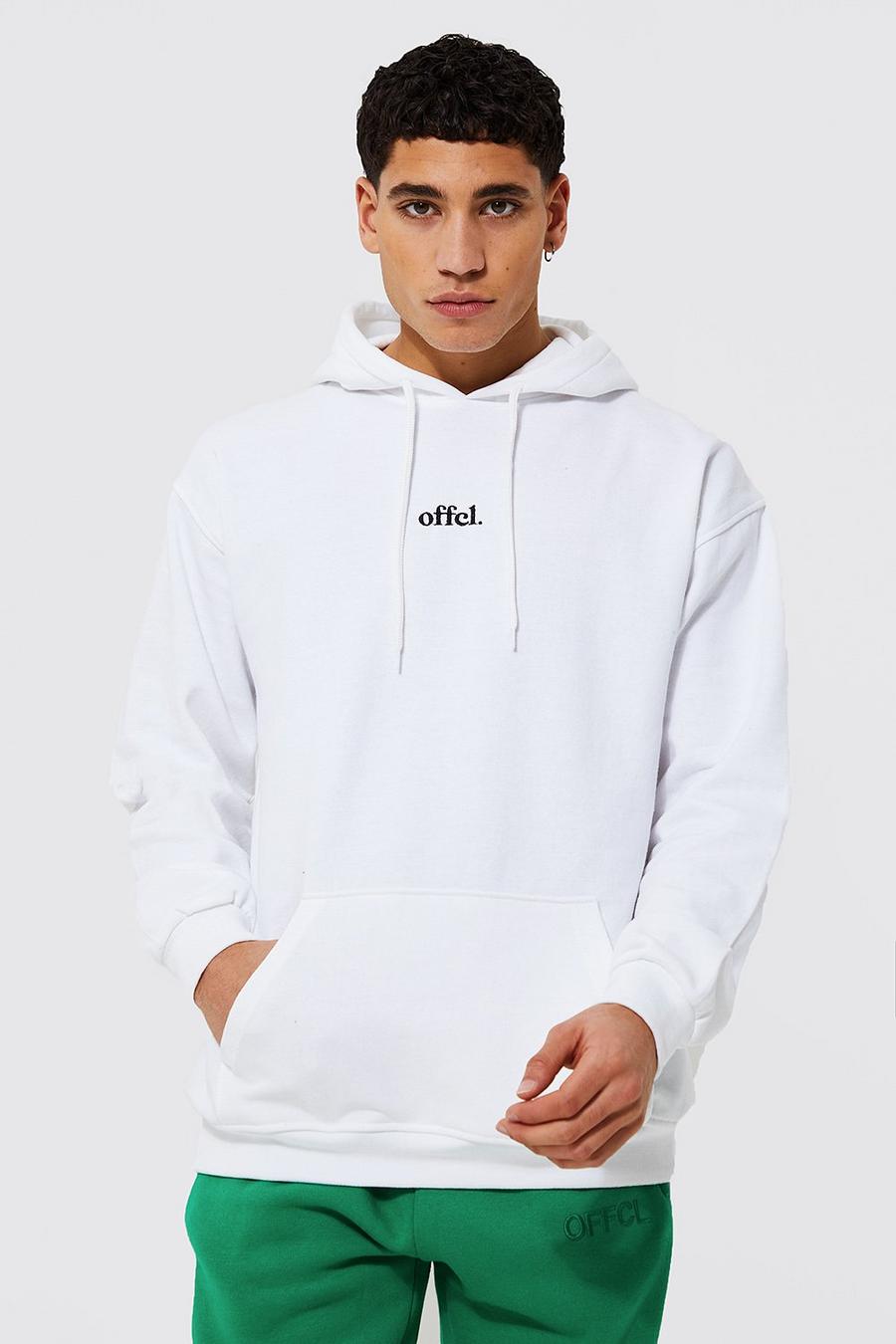 White Offcl Over The Head Hoodie image number 1