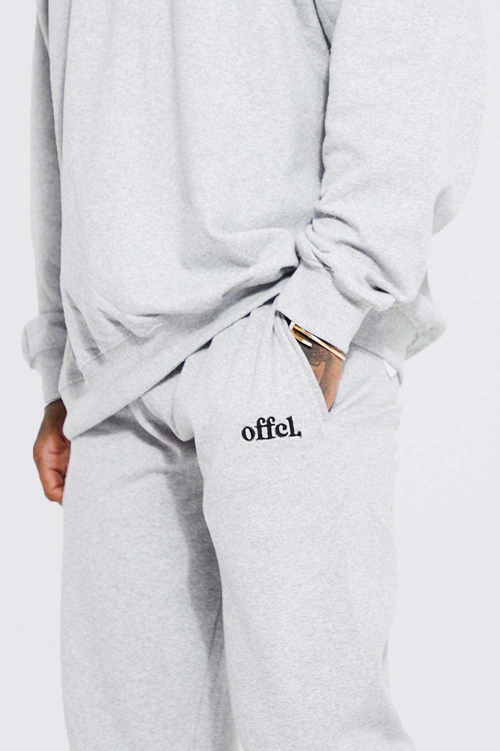 Grey on sale joggers boohoo