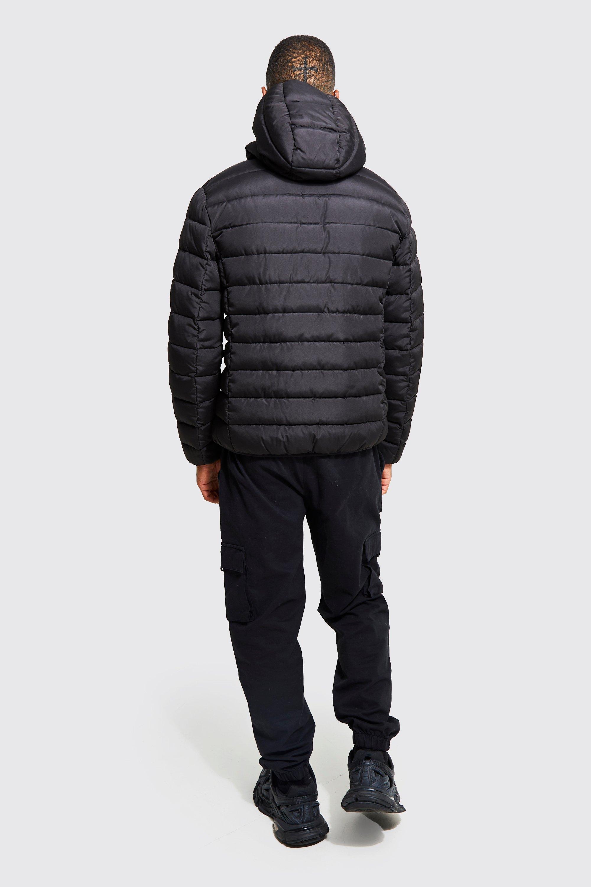 Quilted zip through jacket sale