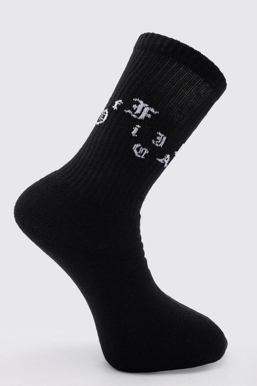 Black 1 Pack Official Illusion Sock