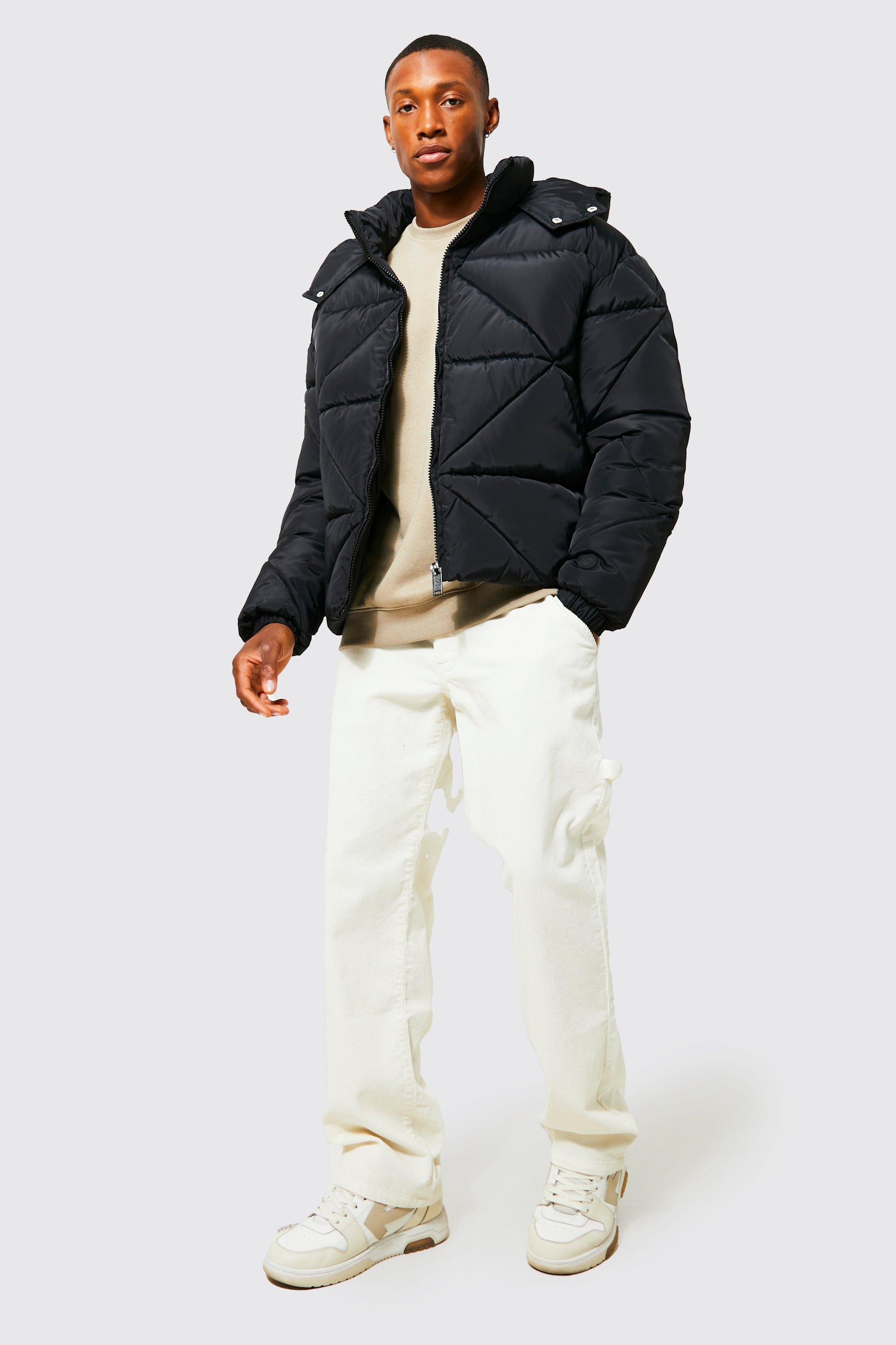 Abstract Quilted Puffer