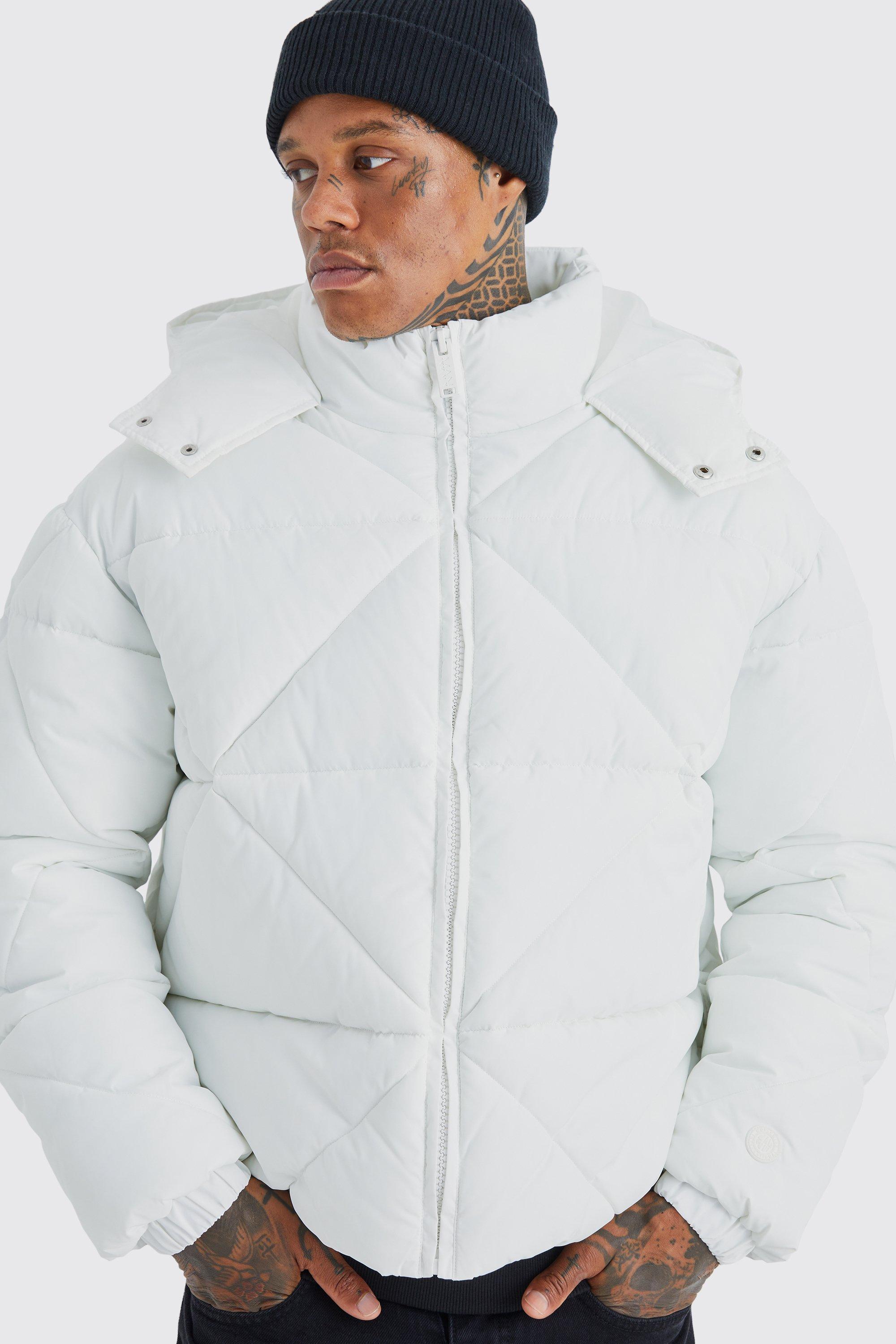 Abstract Quilted Puffer