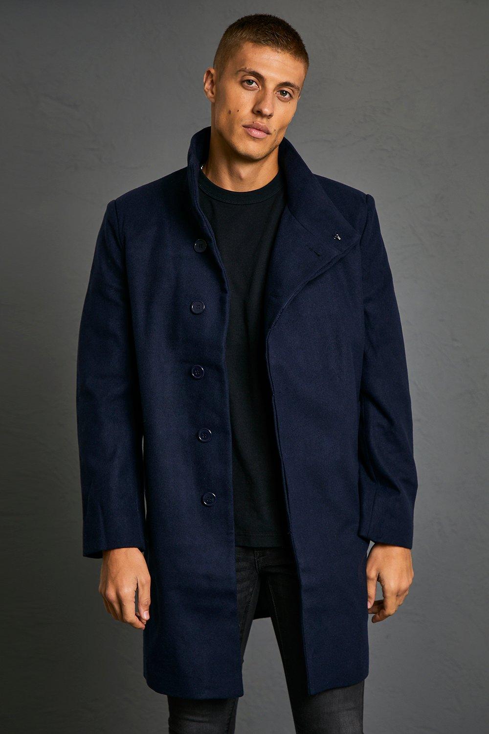 Navy lightweight outlet coat