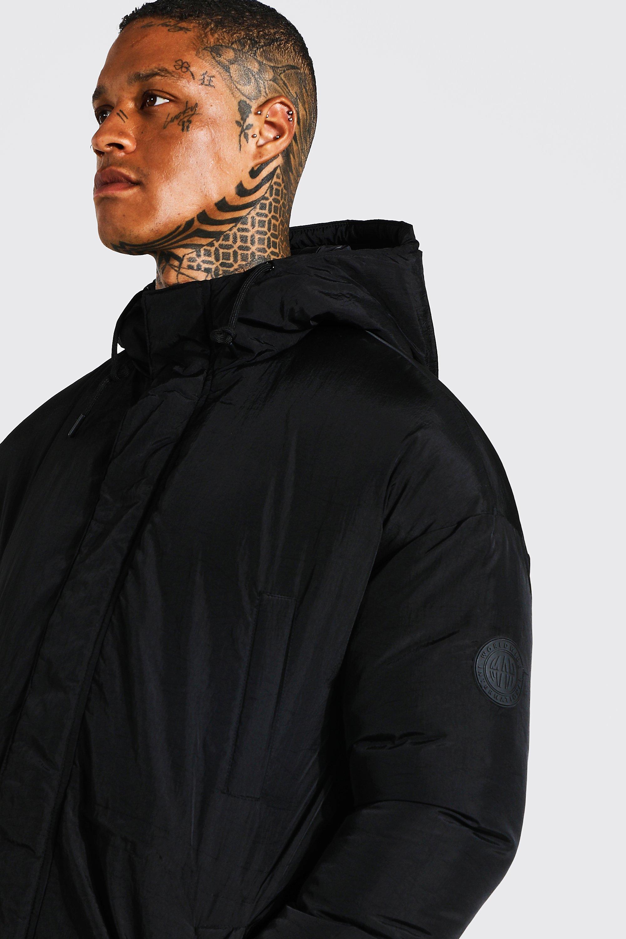 Black parka sale online