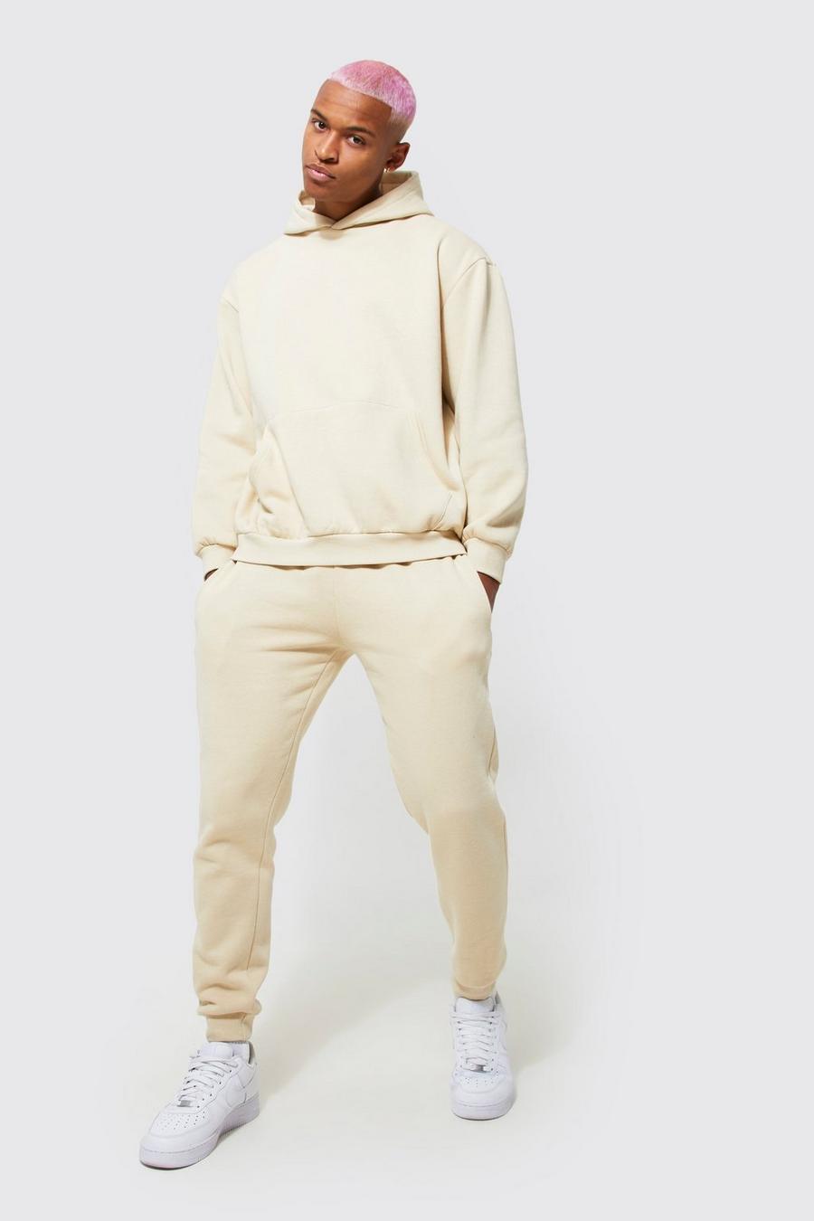 Sand Oversized Official Limited Hooded Tracksuit image number 1