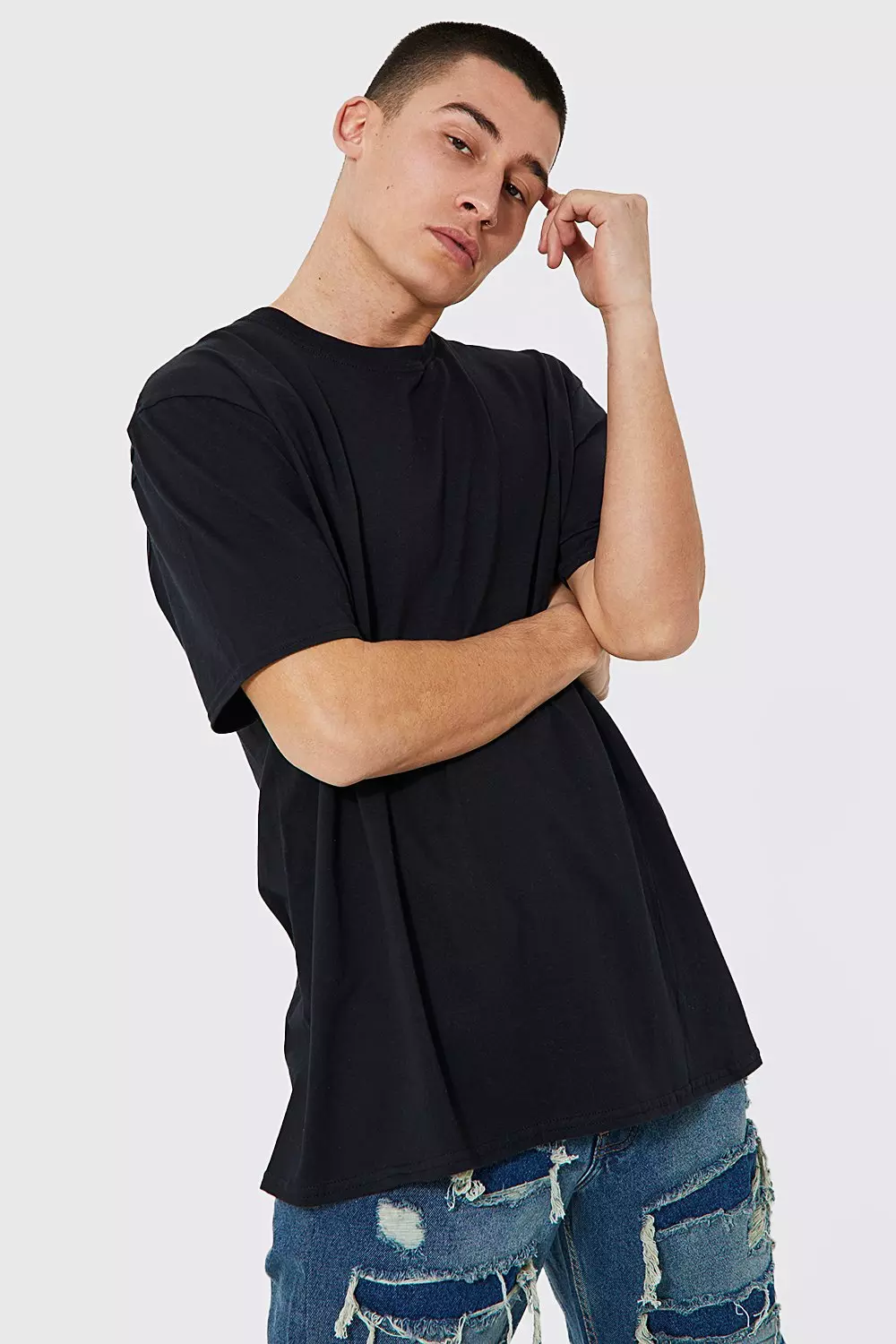 Oversized Los Angeles Back Graphic T-shirt