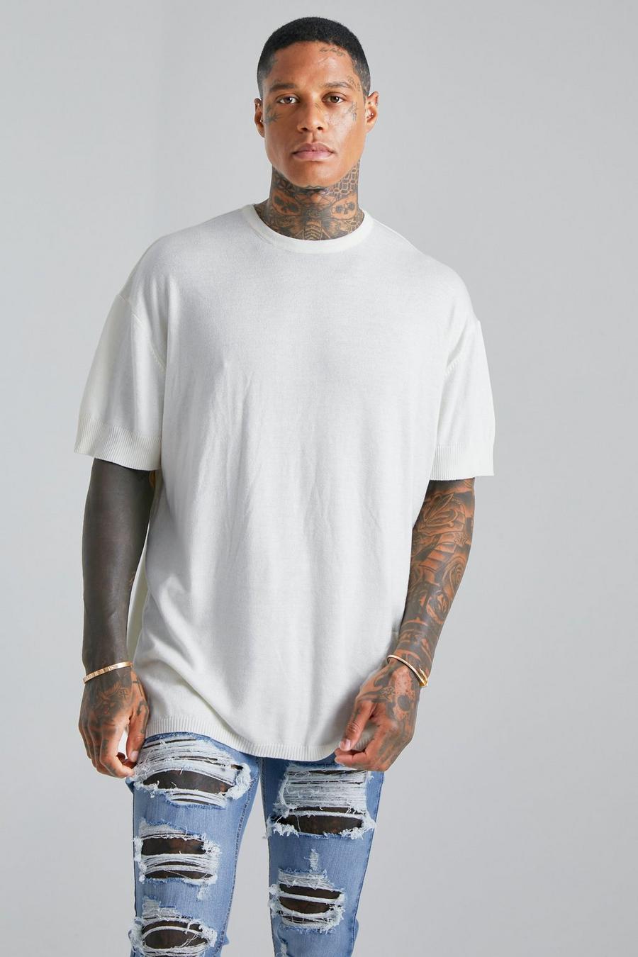  Oversize T-Shirt, Cream image number 1