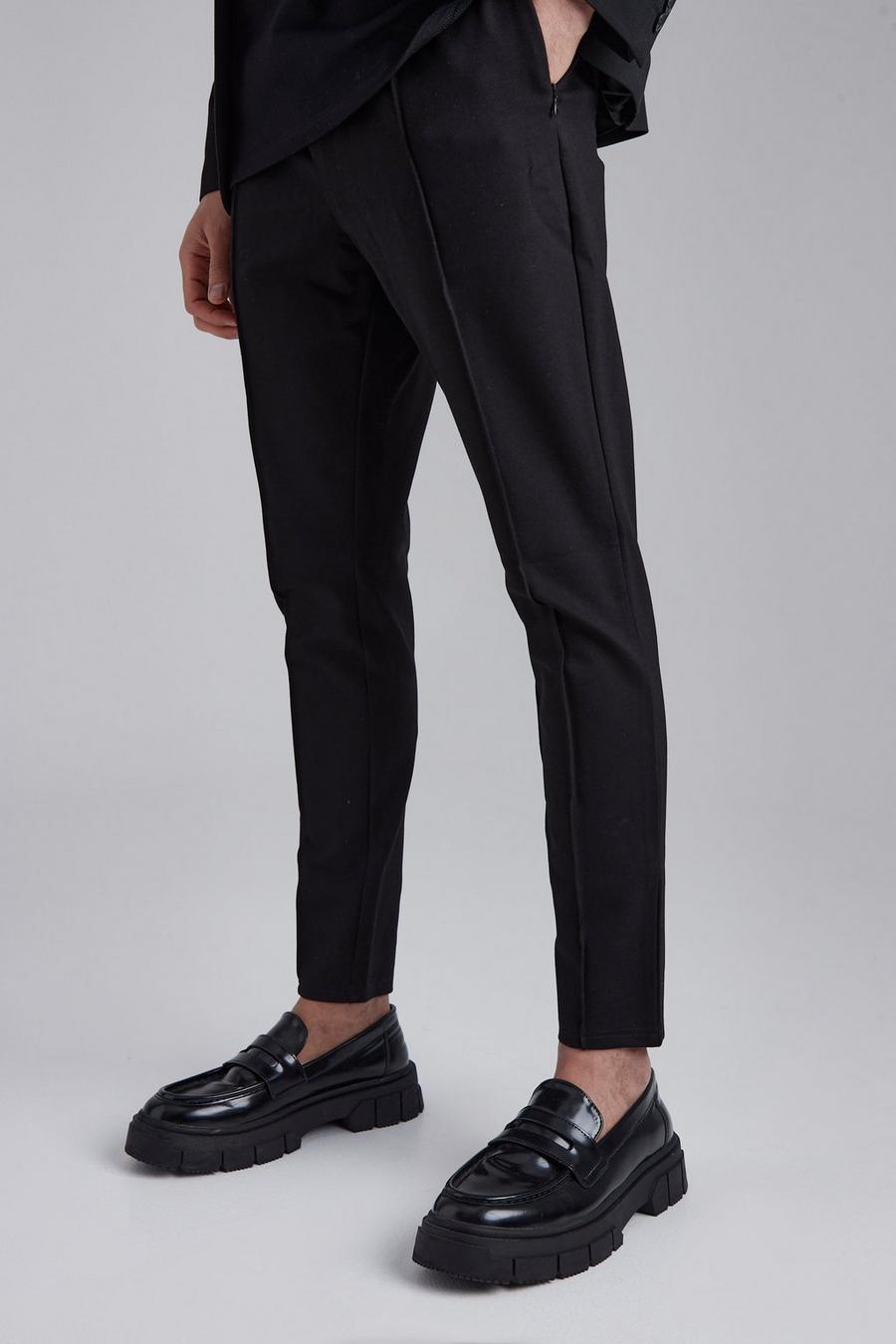 Black Slim Fit Luxe Jogger