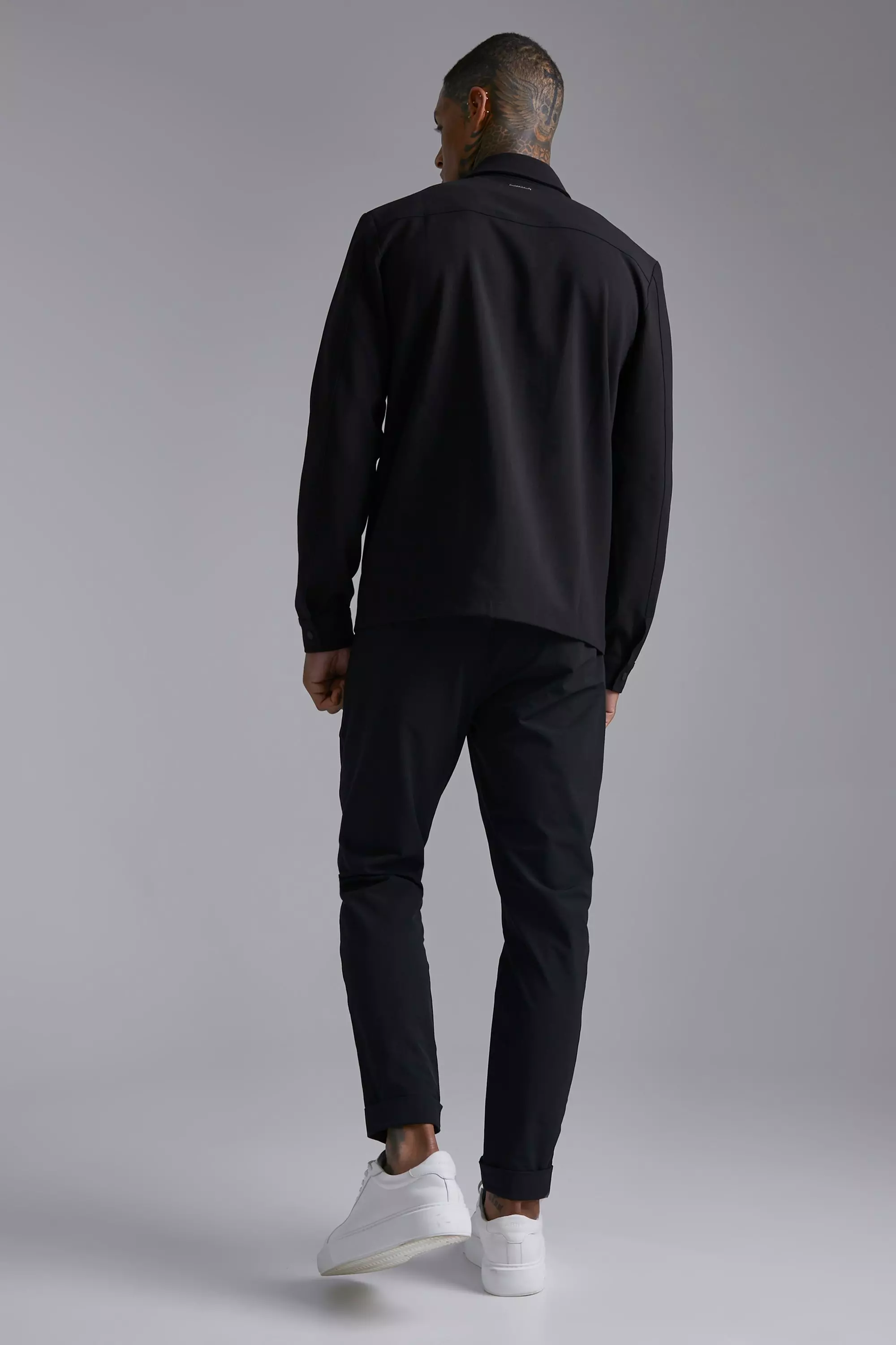 Black Tailored Jacket alternative image