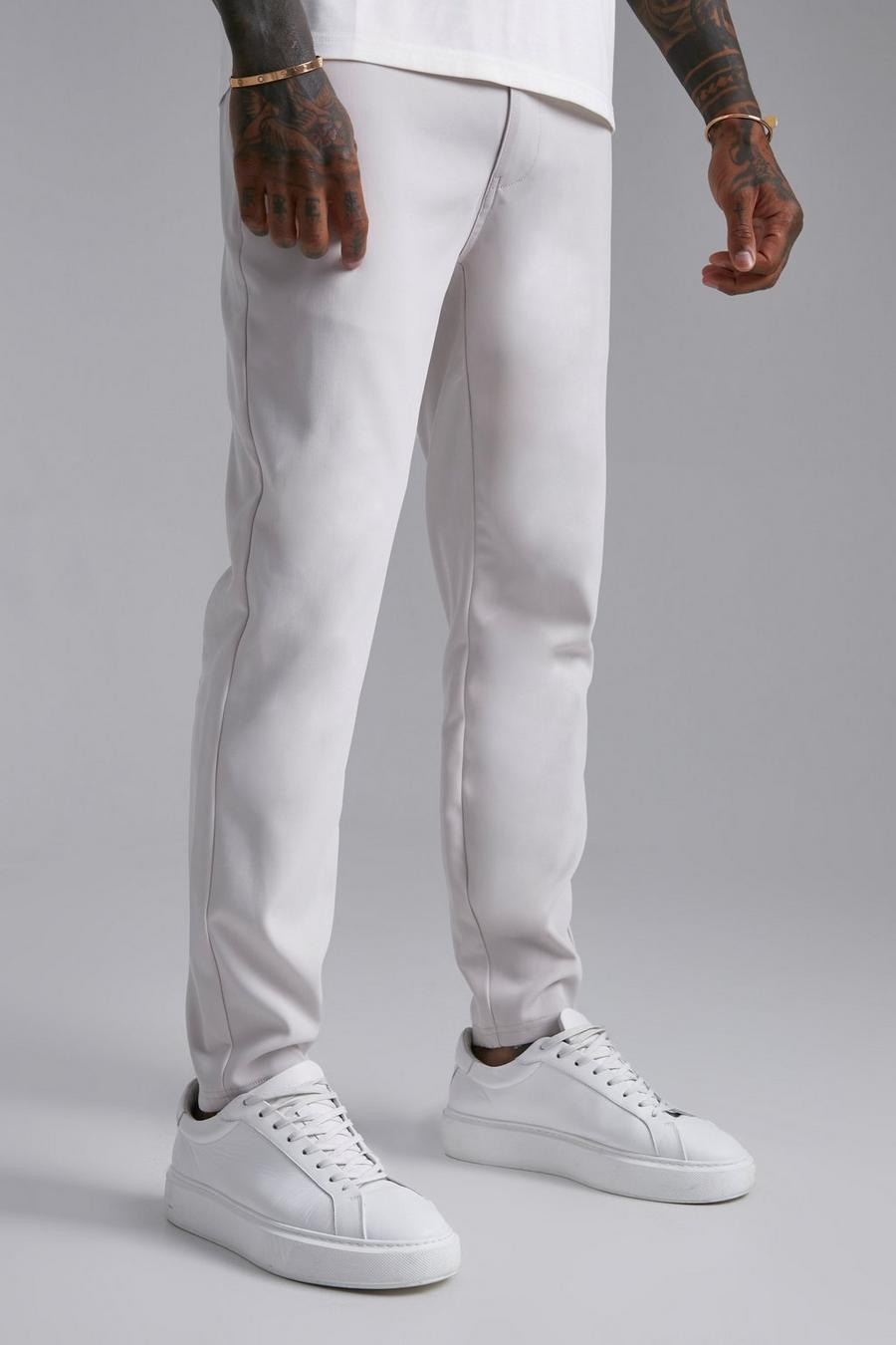 Stone beis Tailored Trousers
