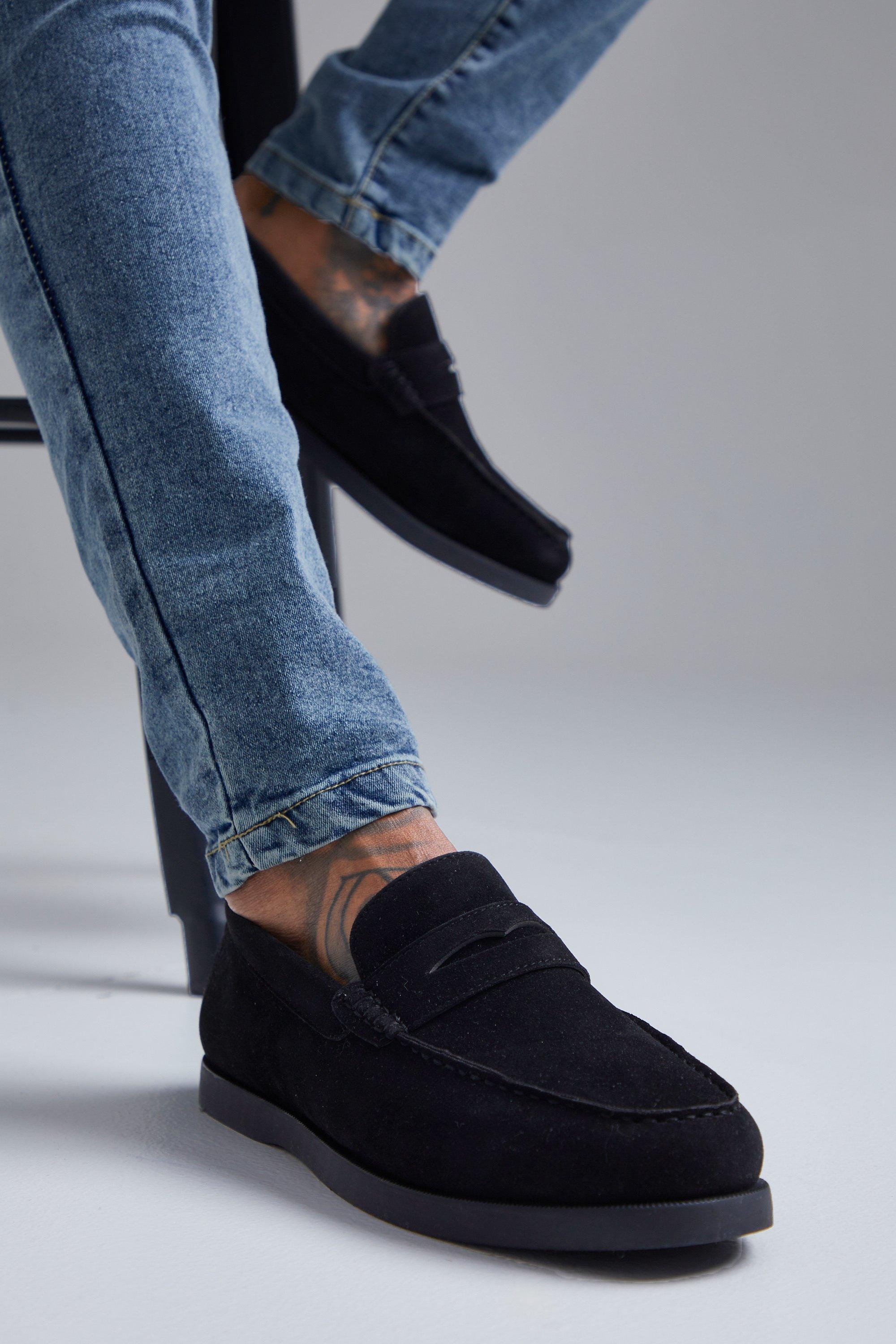 Boohoo hot sale loafers mens