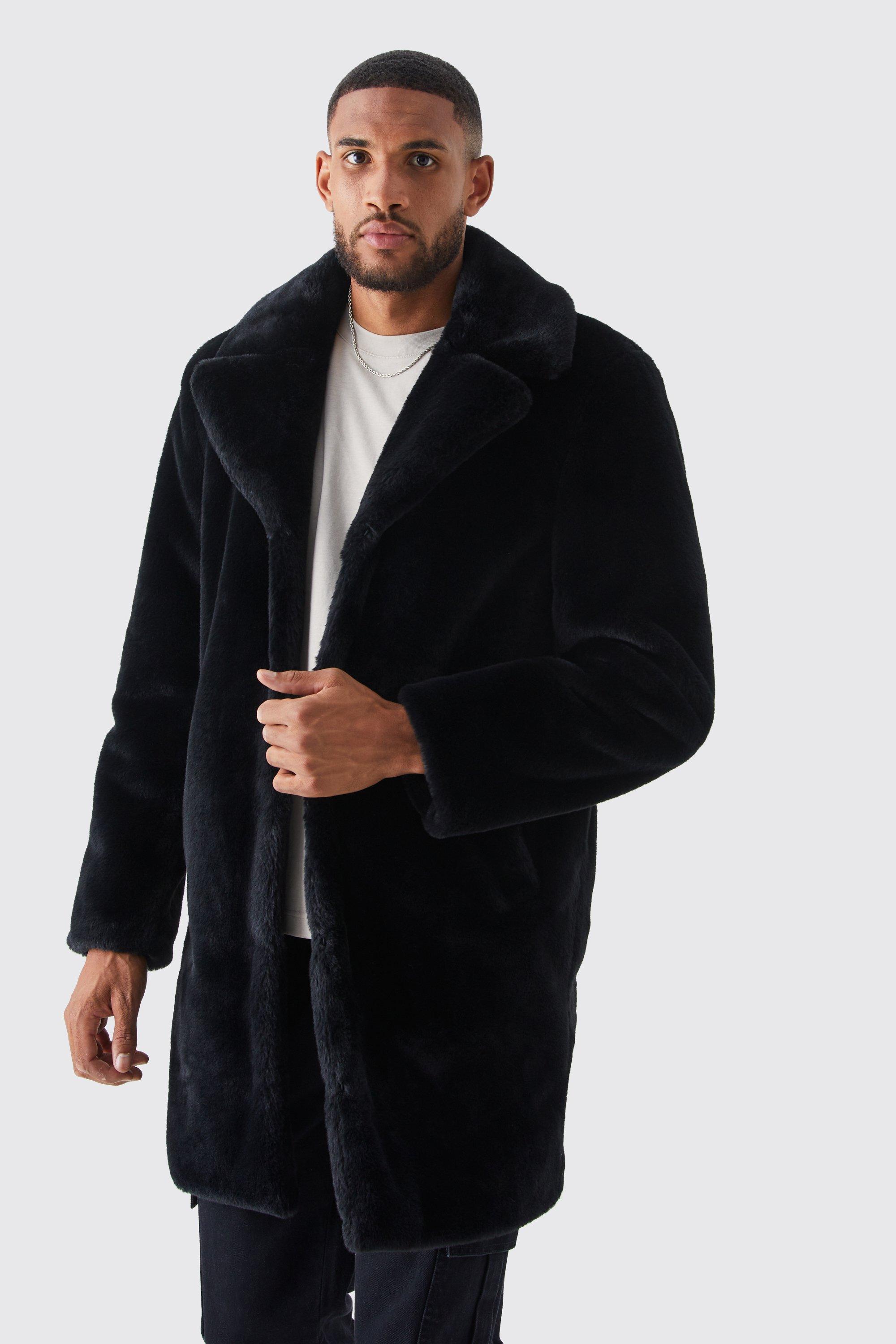 Mens 2024 overcoat boohoo