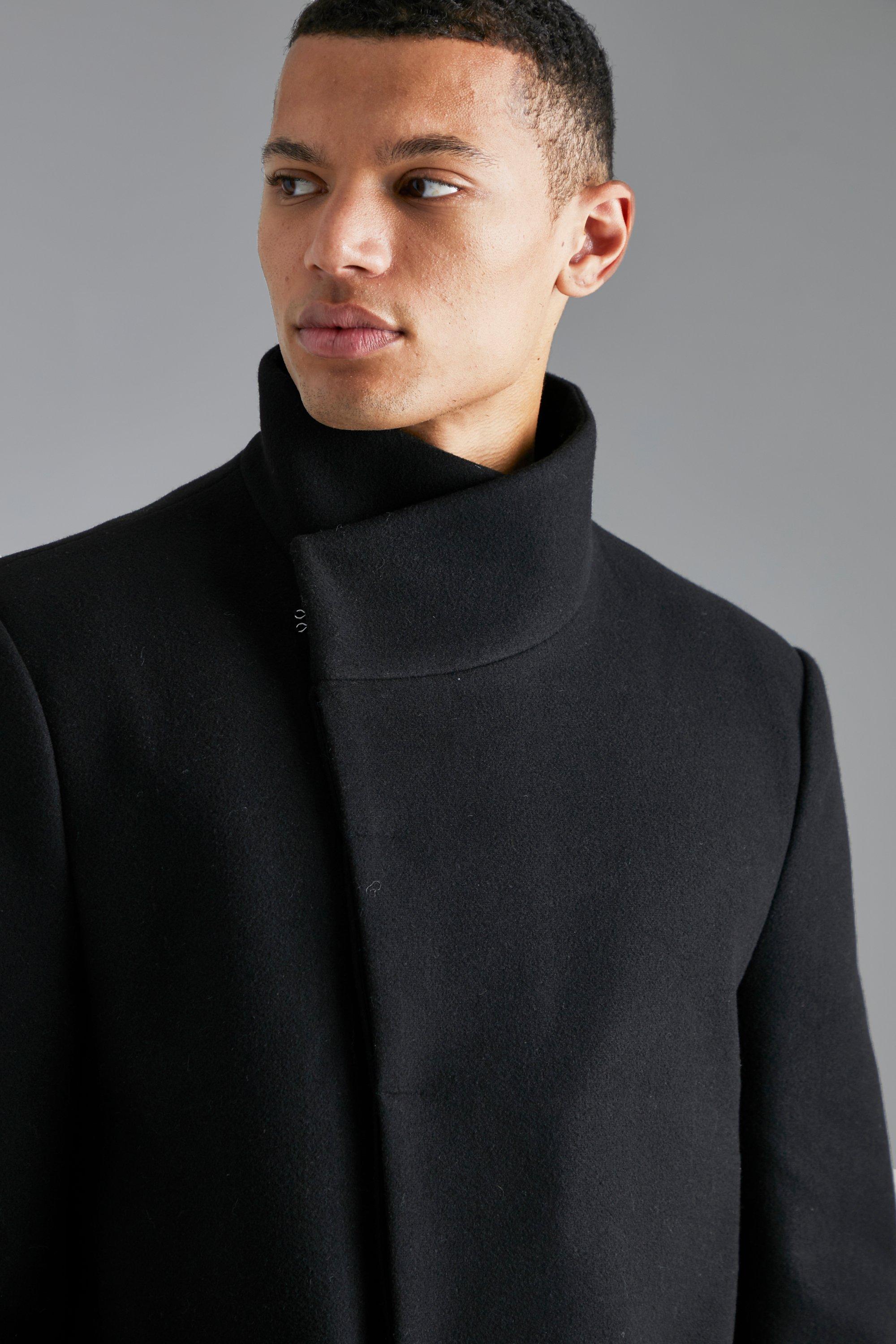 Mens store funnel neck