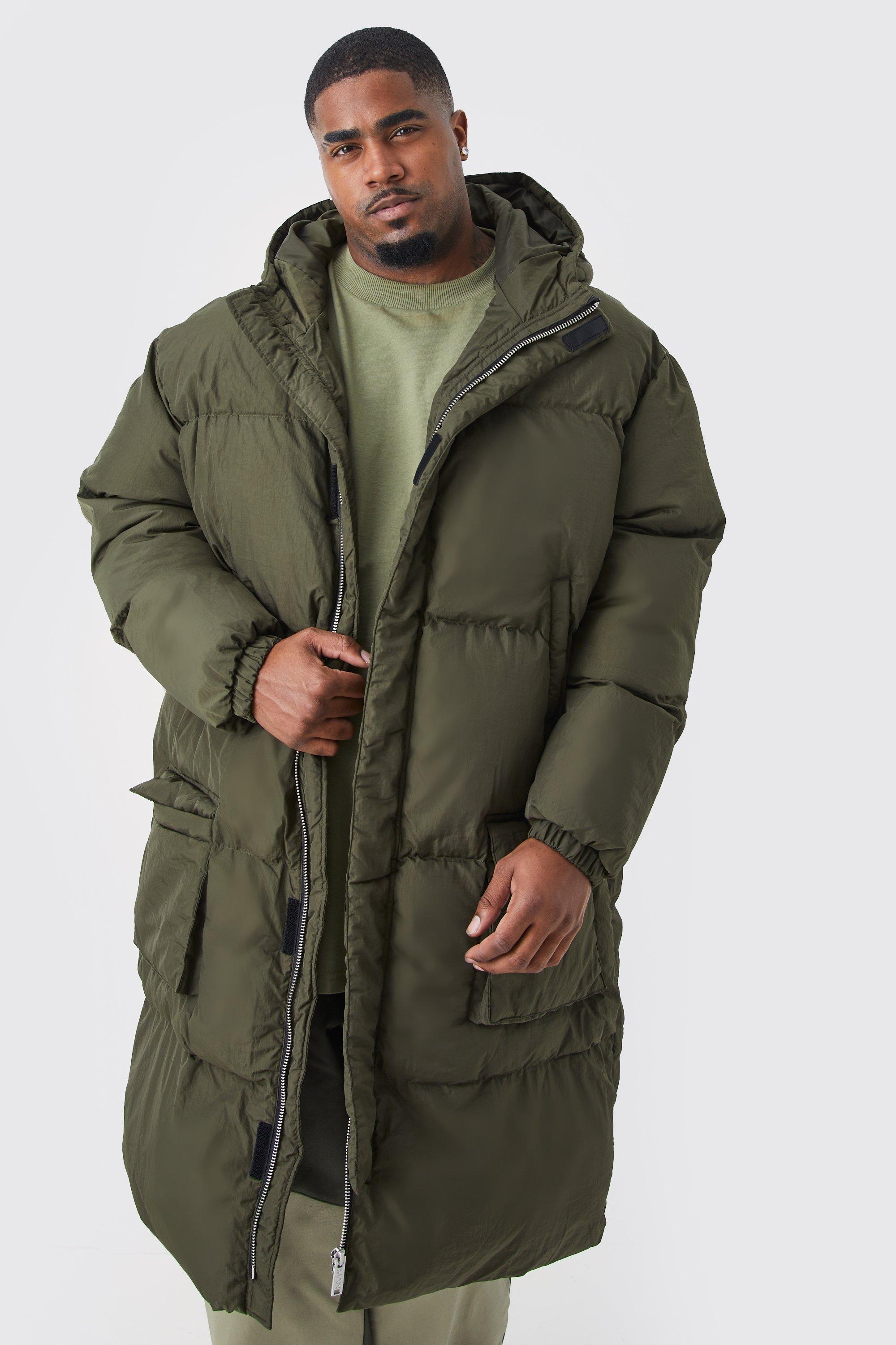 Parka grande taille discount homme