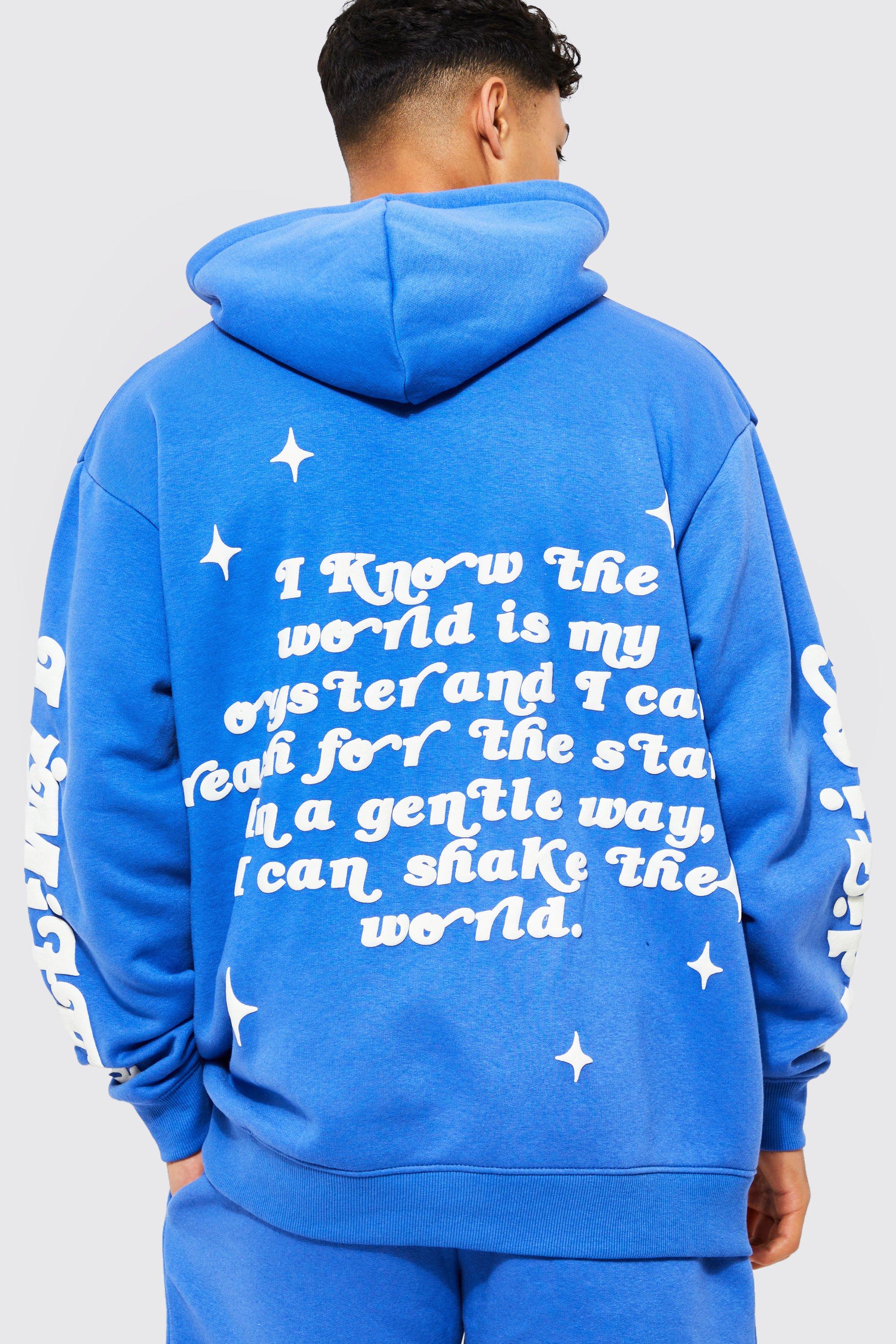 Oversized Official Worldwide Short Tracksuit | boohoo USA