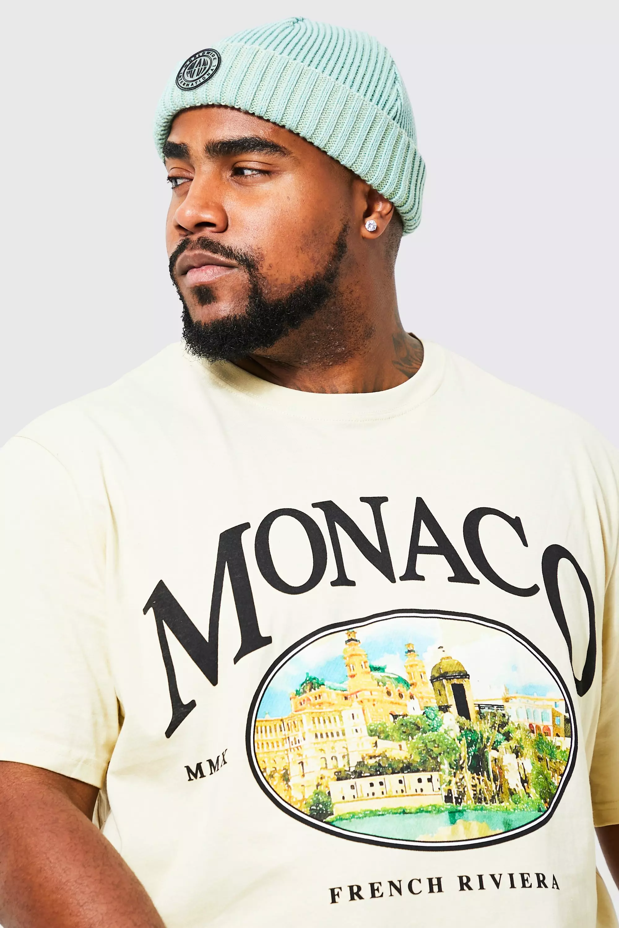 Blue Badge Detail Micro Beanie alternative image