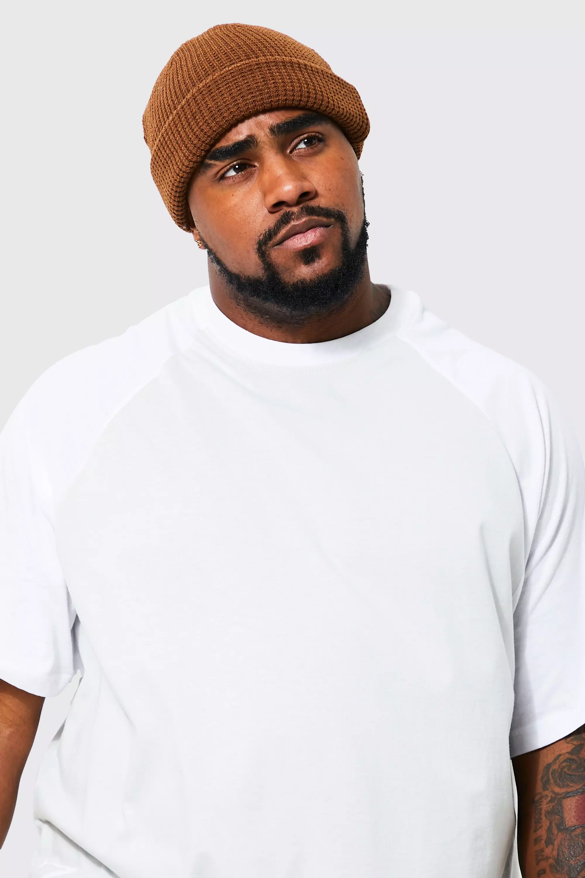 Brown Waffle Micro Beanie alternative image