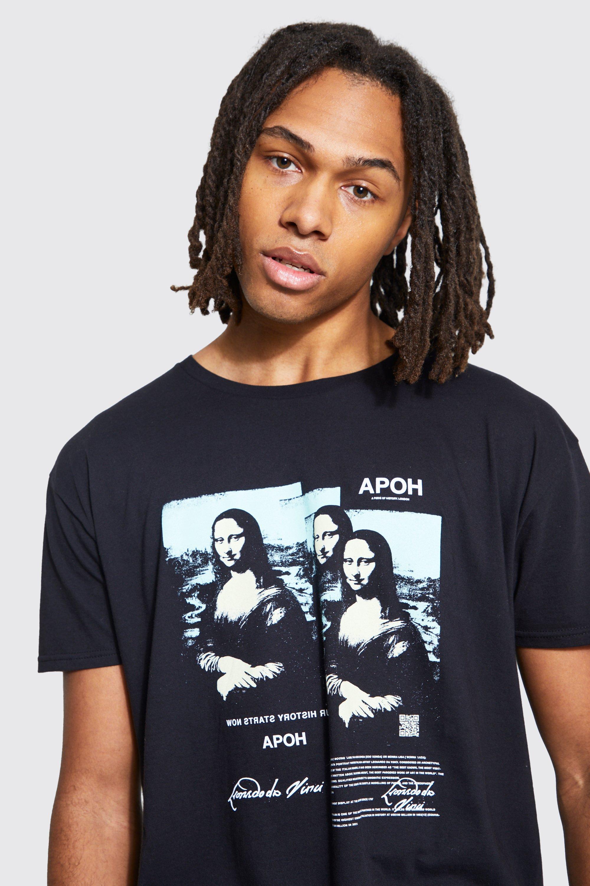 Mona lisa shop tee shirt