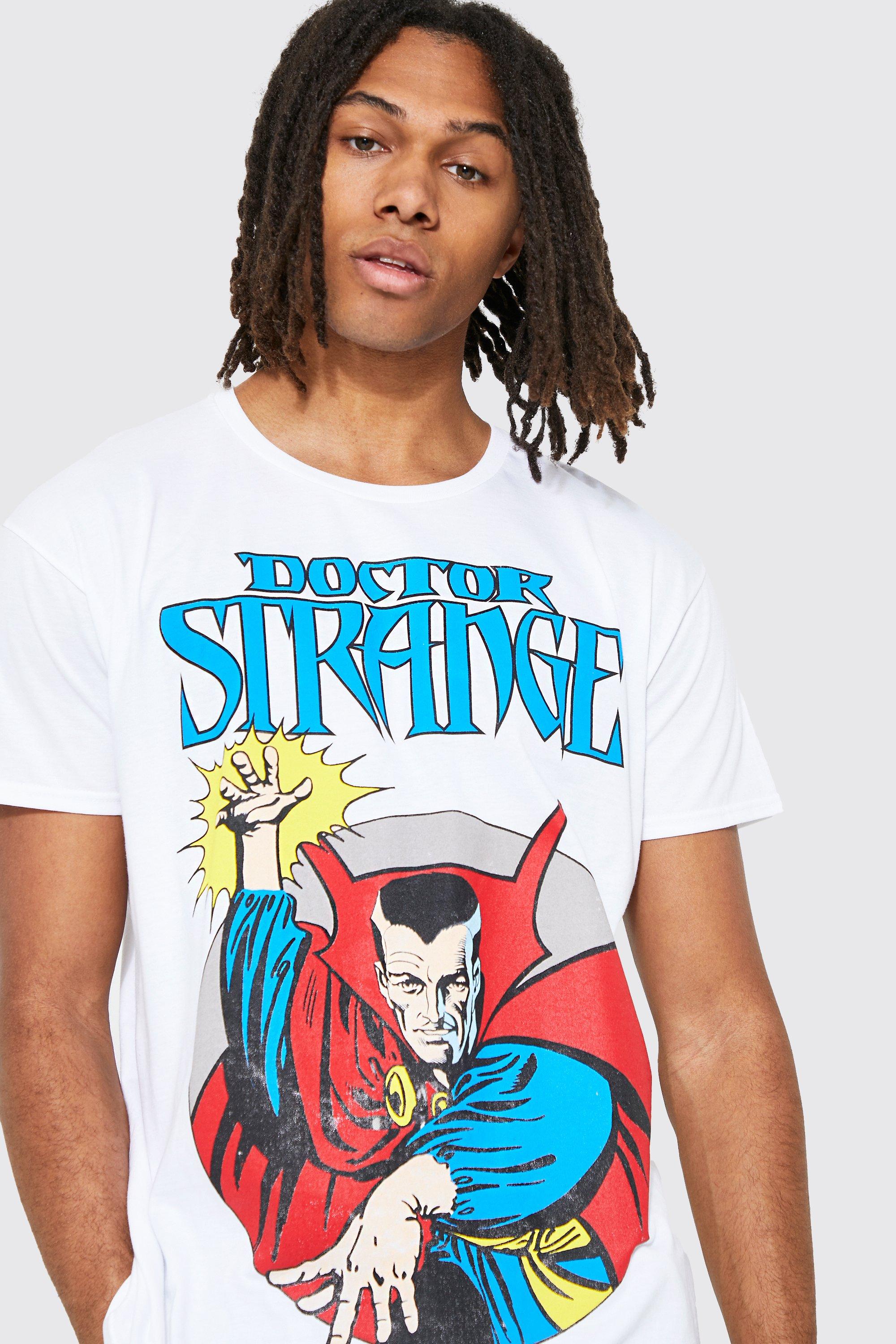 Dr Strange Comic License T-shirt | boohoo DK