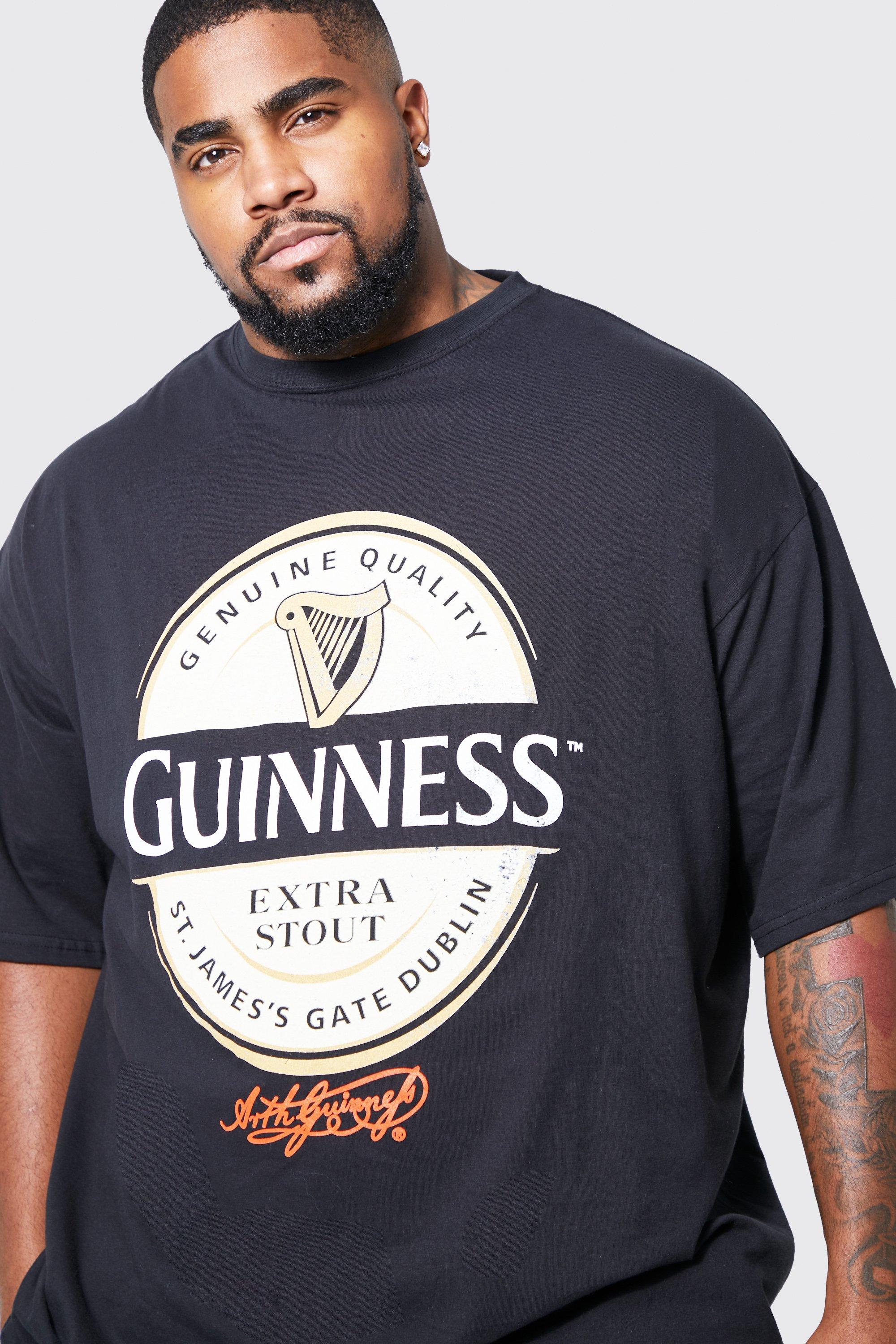 T shirt guinness outlet homme