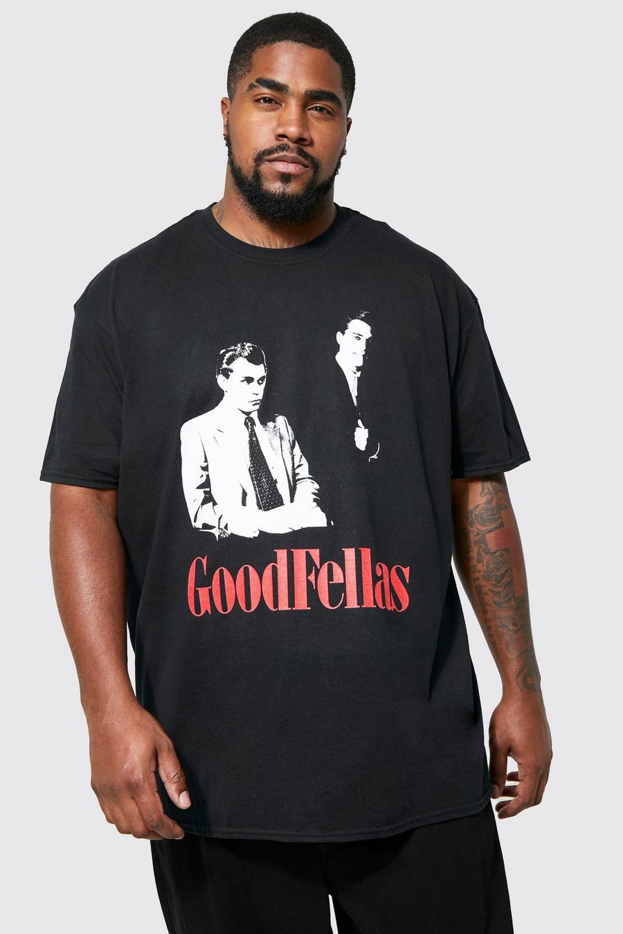 Grande taille - T-shirt à imprimé Goodfellas, Black image number 1
