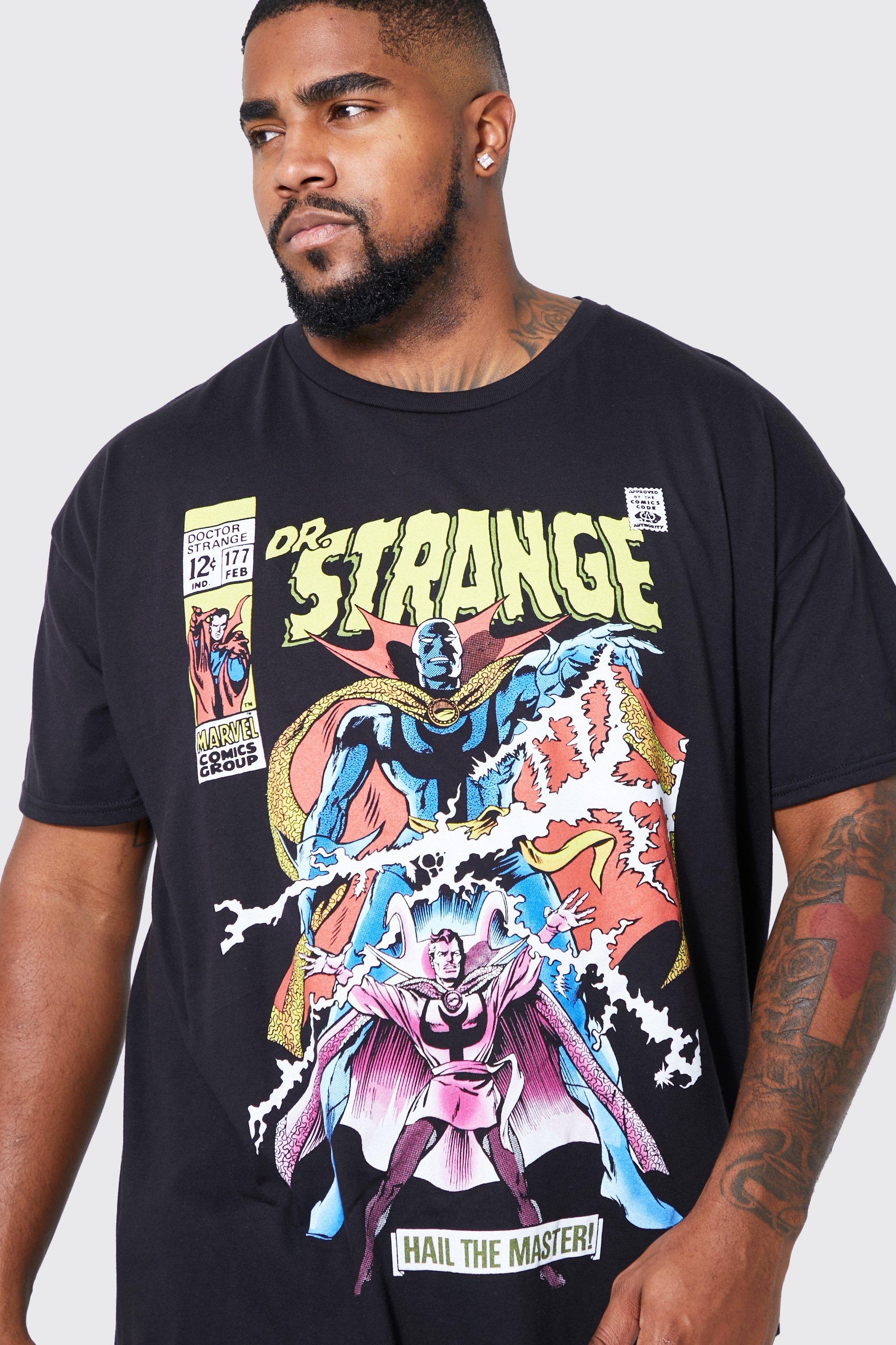 Plus Dr Strange Comic License T shirt